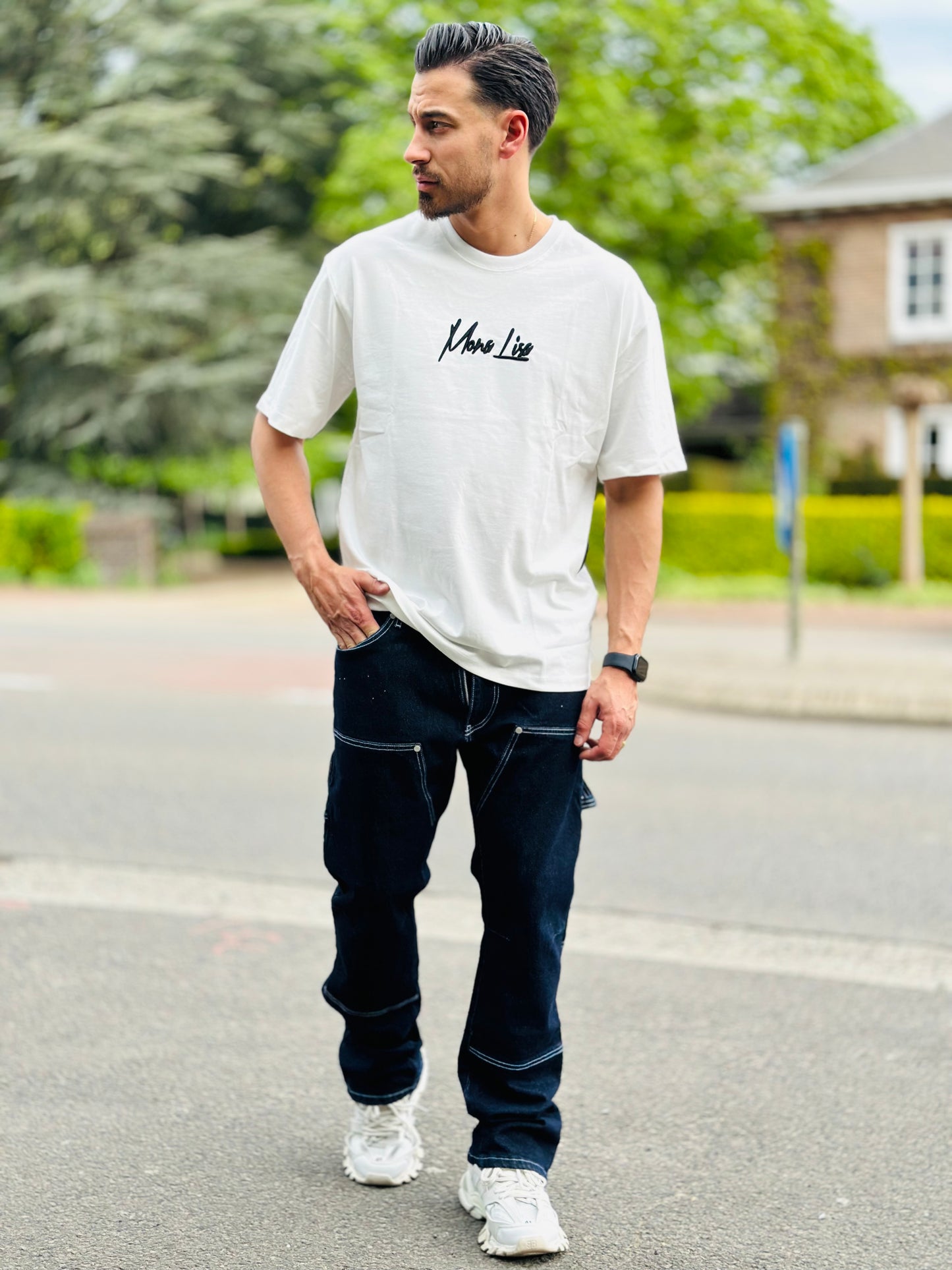 T SHIRT MONA LISA BLANC