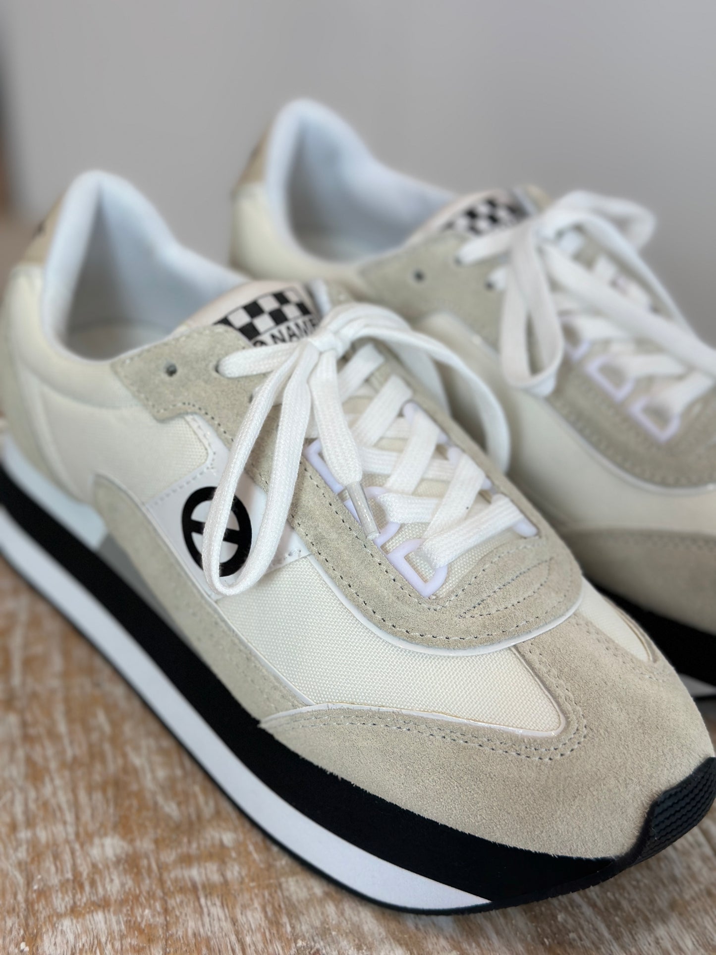 SNEAKERS NØ NAME BOOM JOGGER WHITE/WHITE