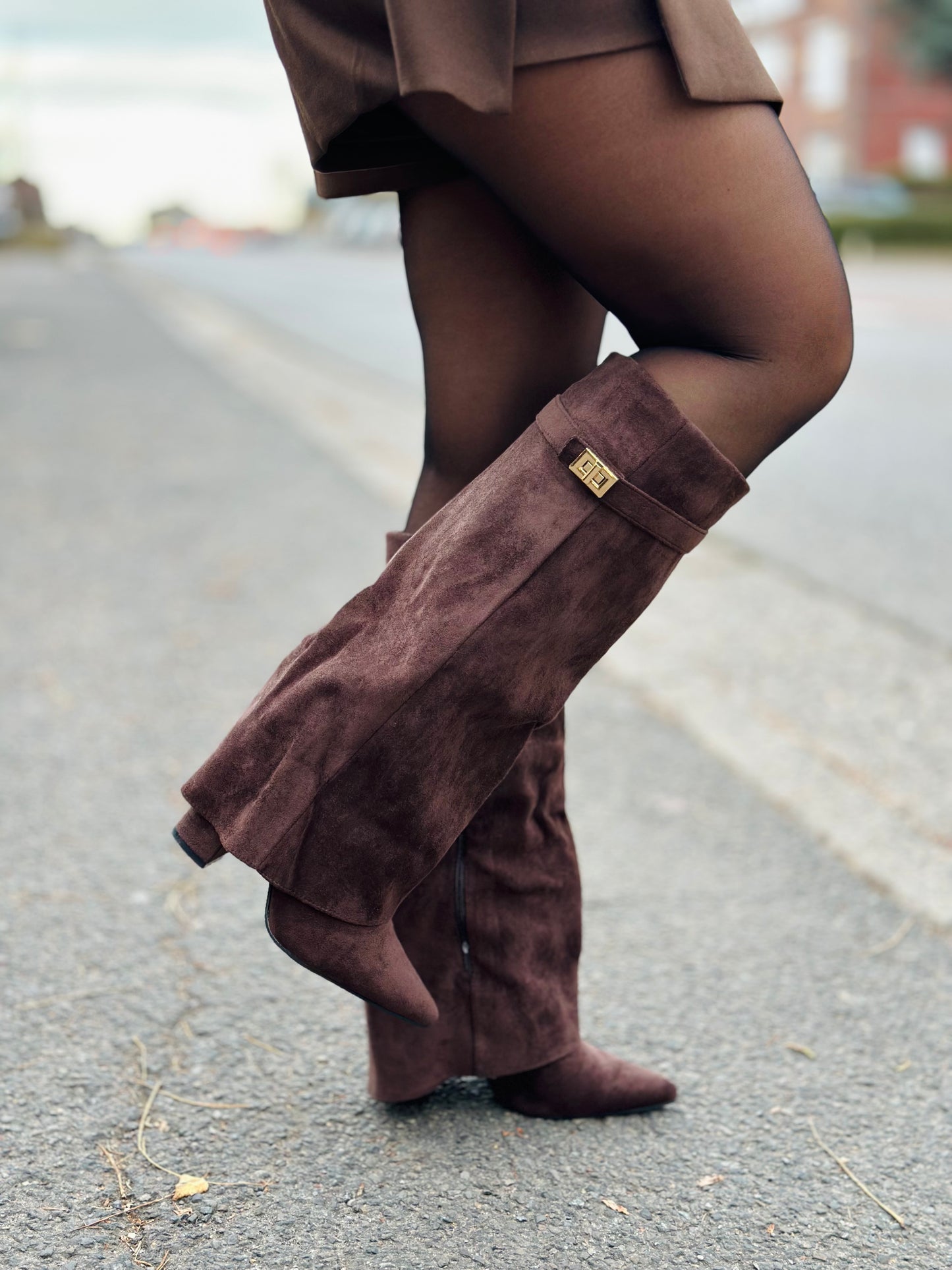 Bottes « LISE » CHOCO