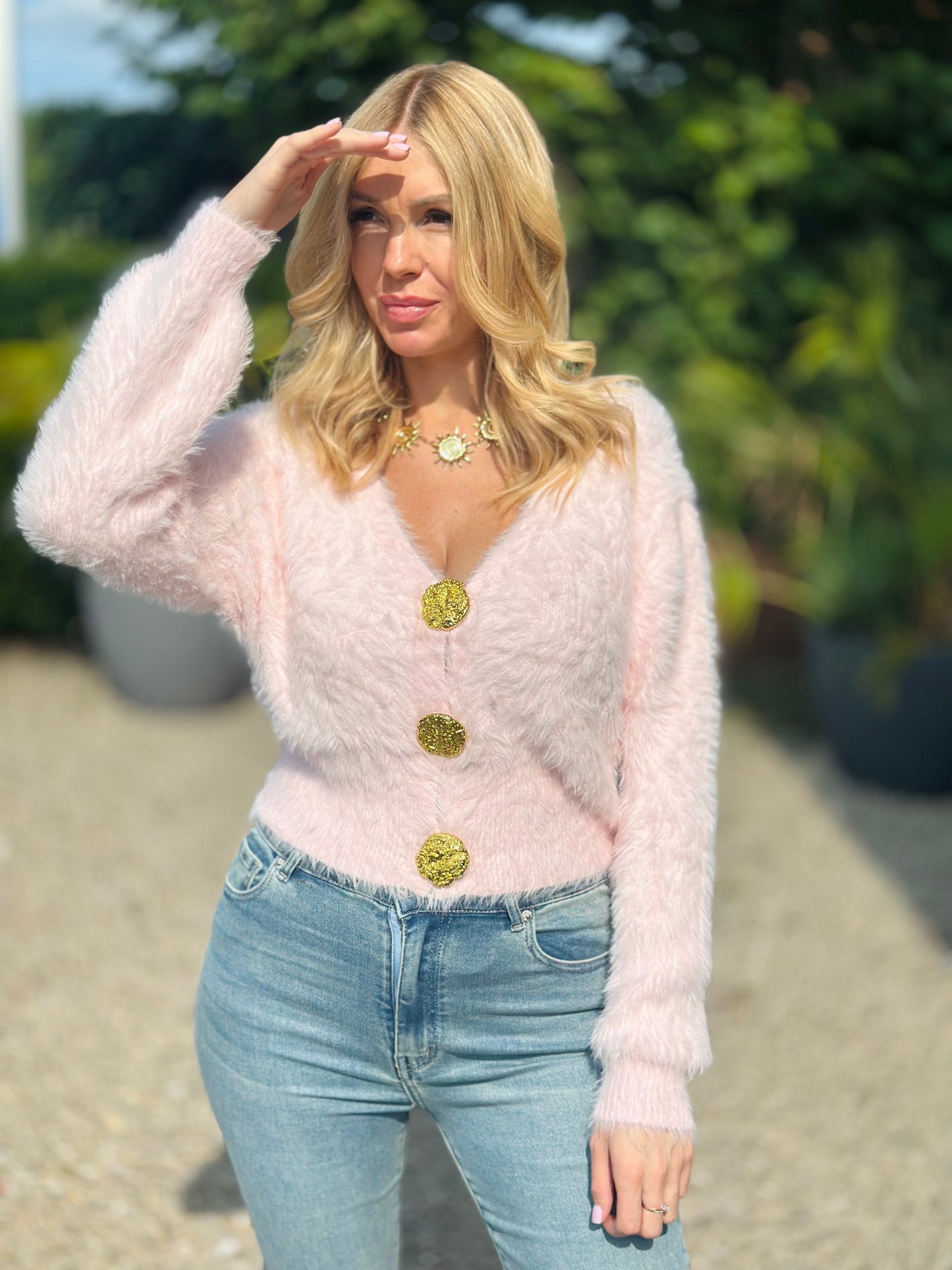 Gilet « DOUDOU » ROSE