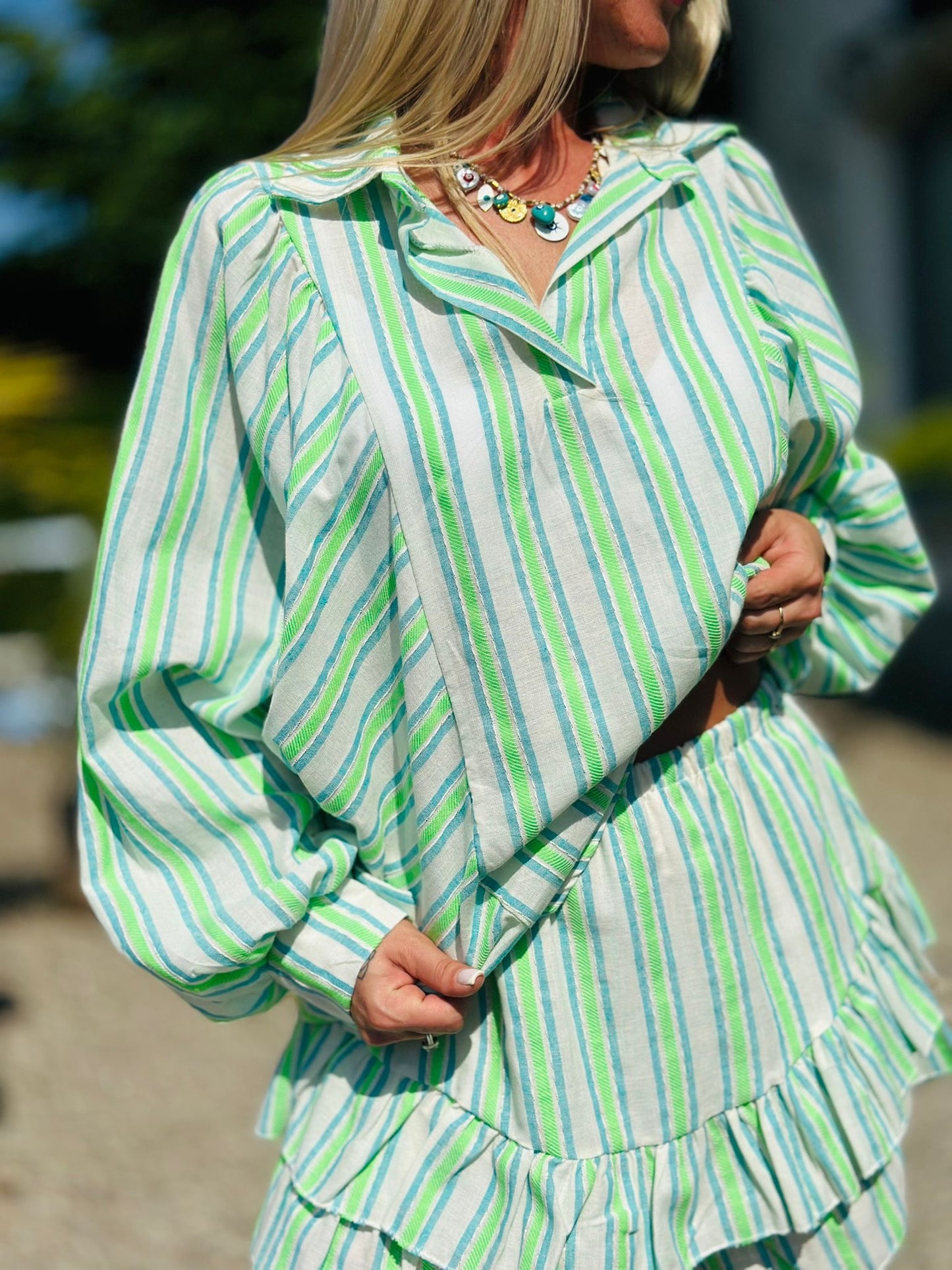 Chemisier « ELLA » VERT