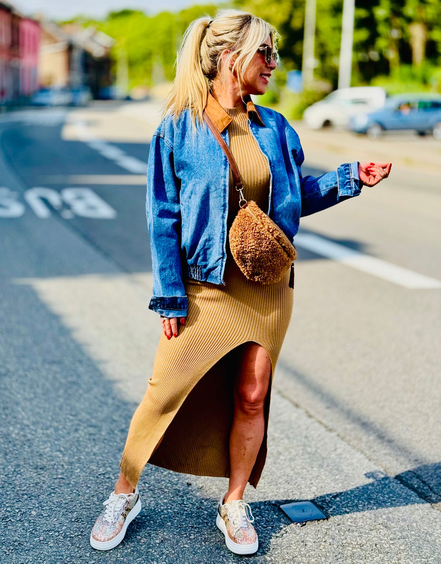 Veste «Bomber jeans»