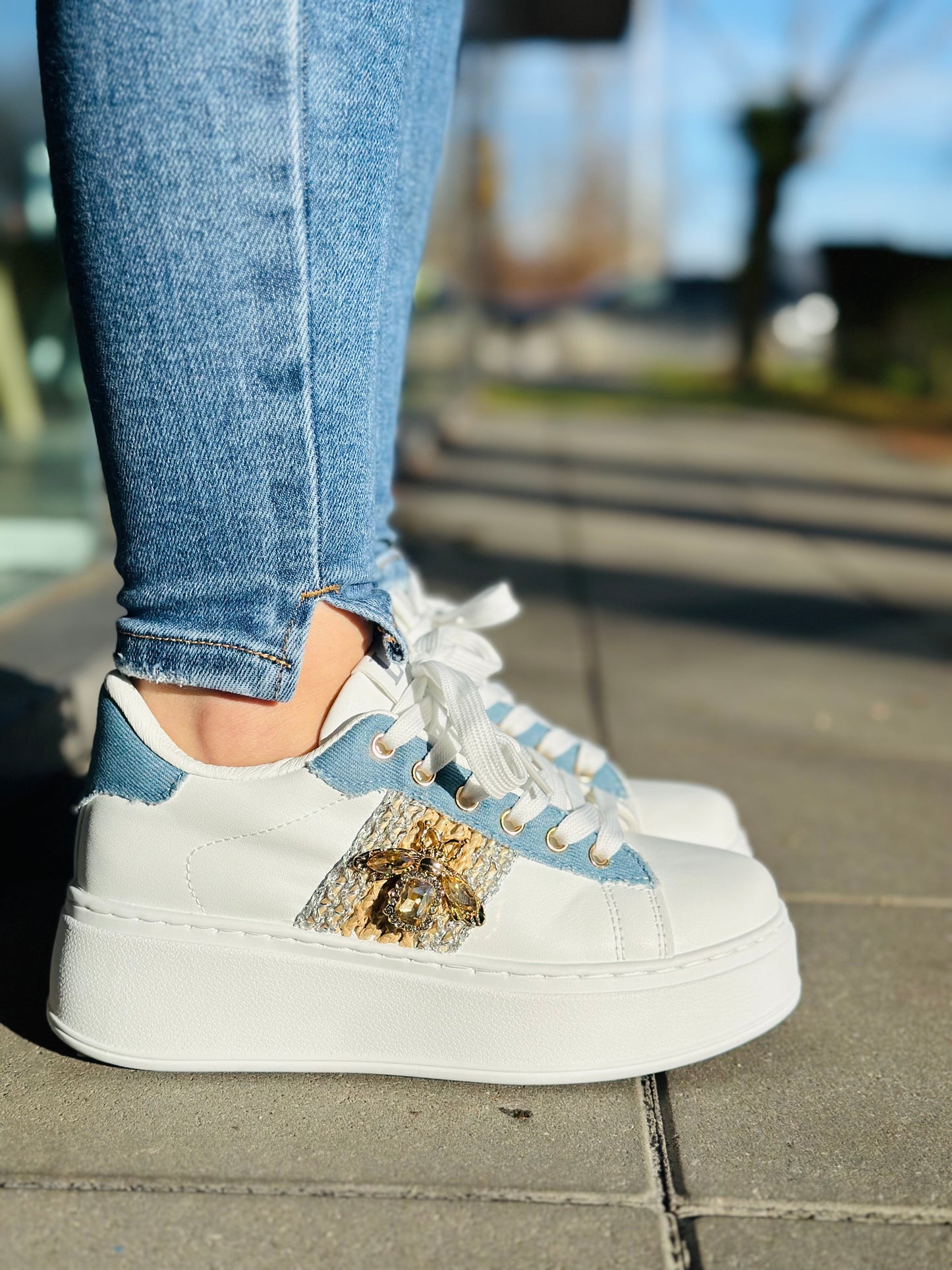 Sneakers « MAYA » BLEU