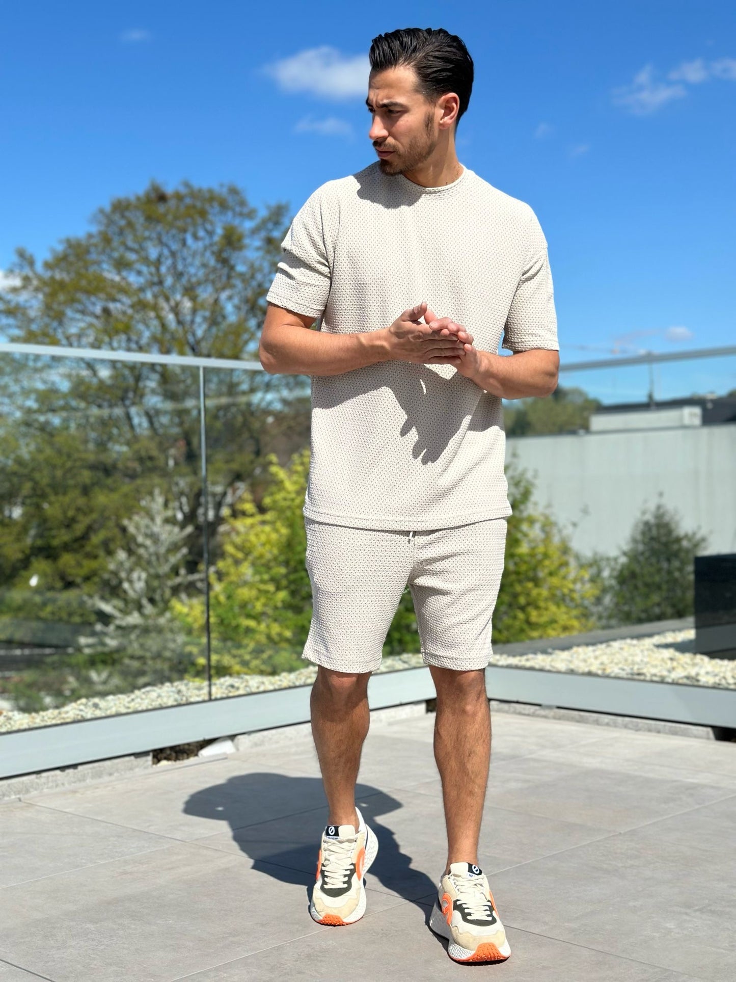 SHORT PEDRO BEIGE