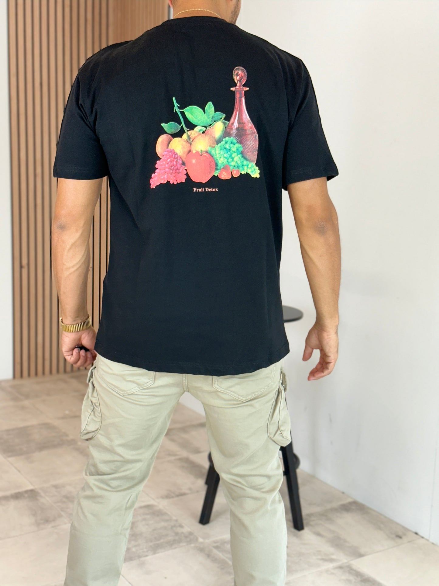 T SHIRT NOIR DETOX