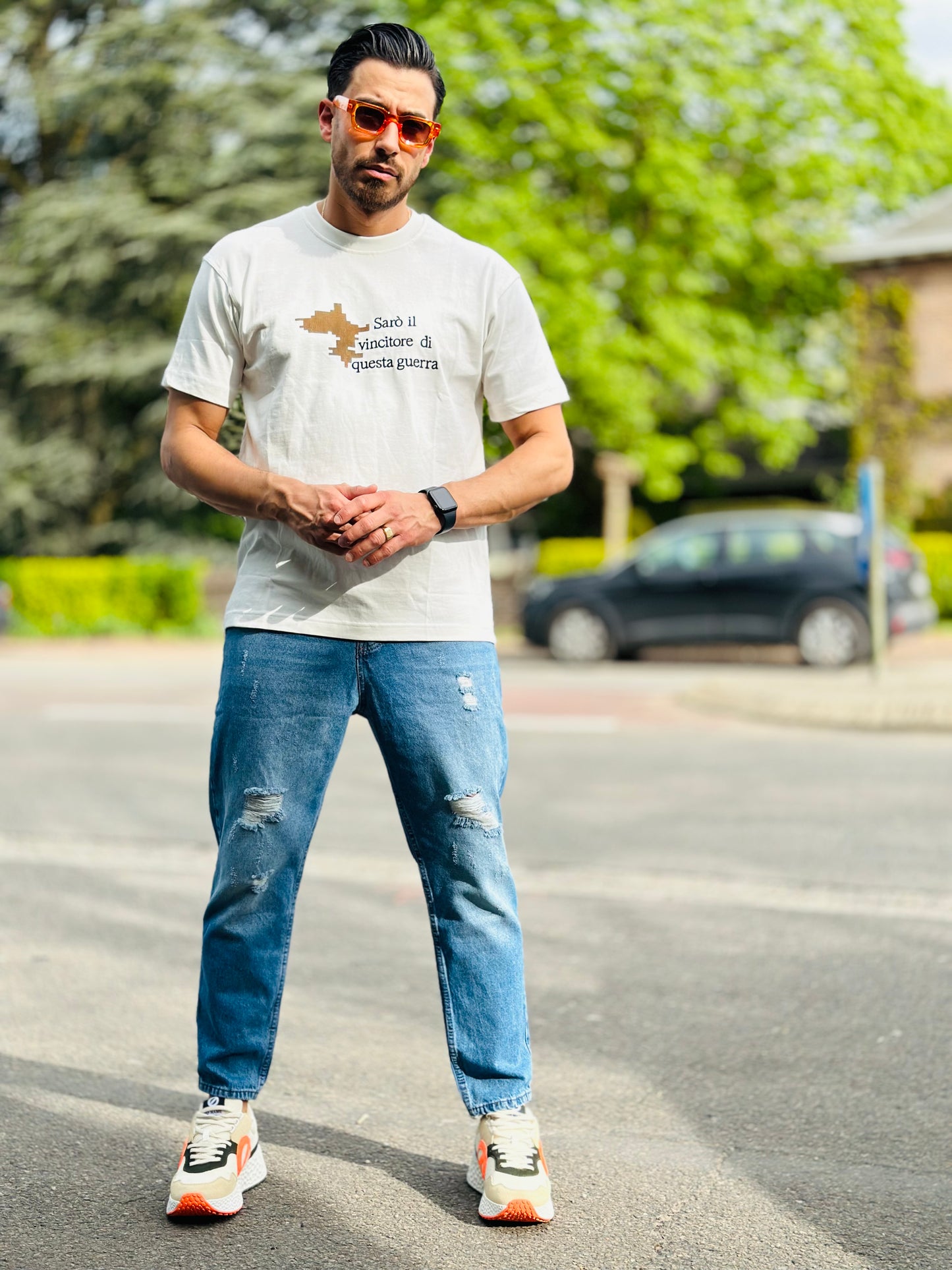 T SHIRT SARO BLANC