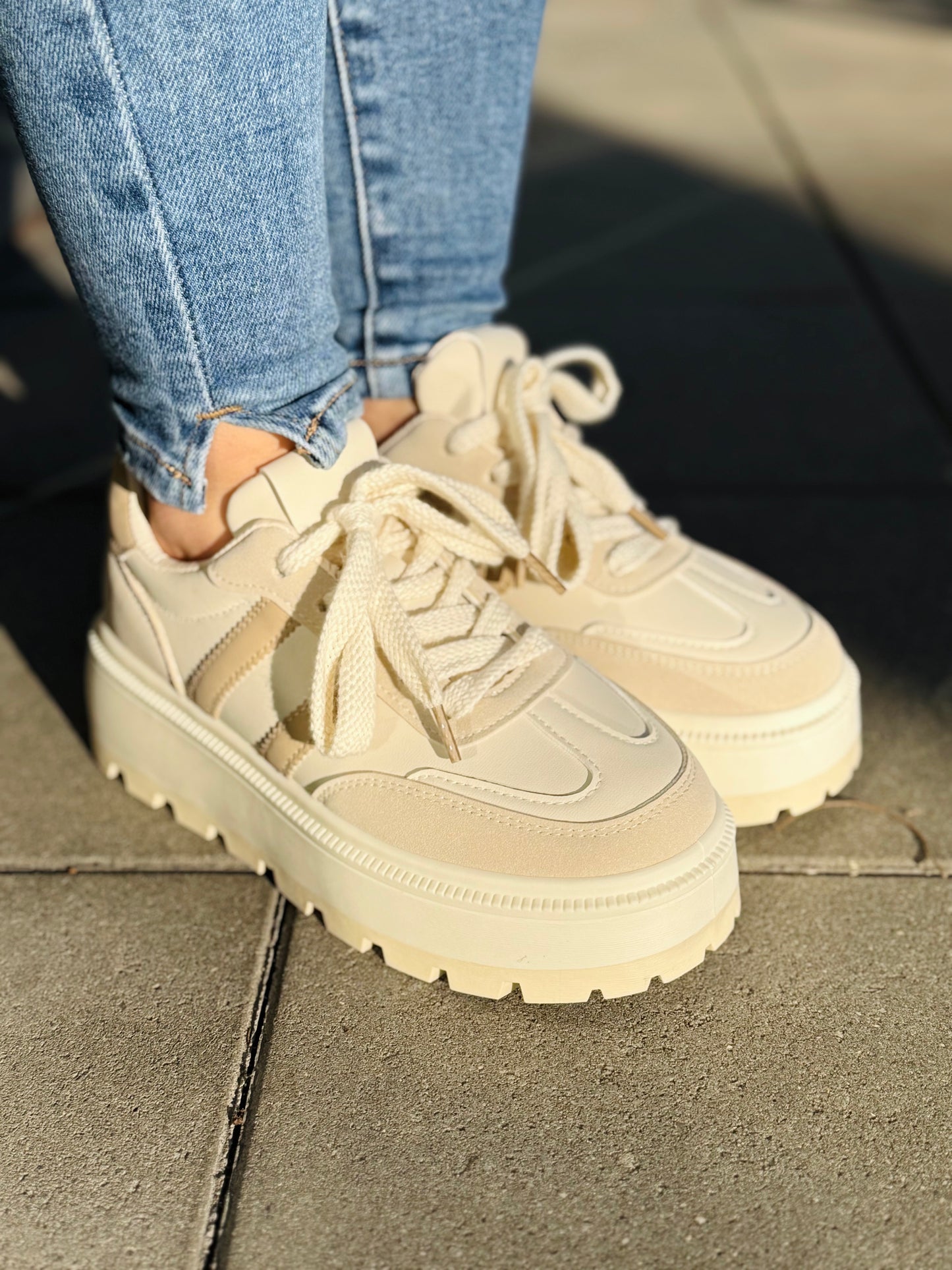 Sneakers « LOLA » BEIGE