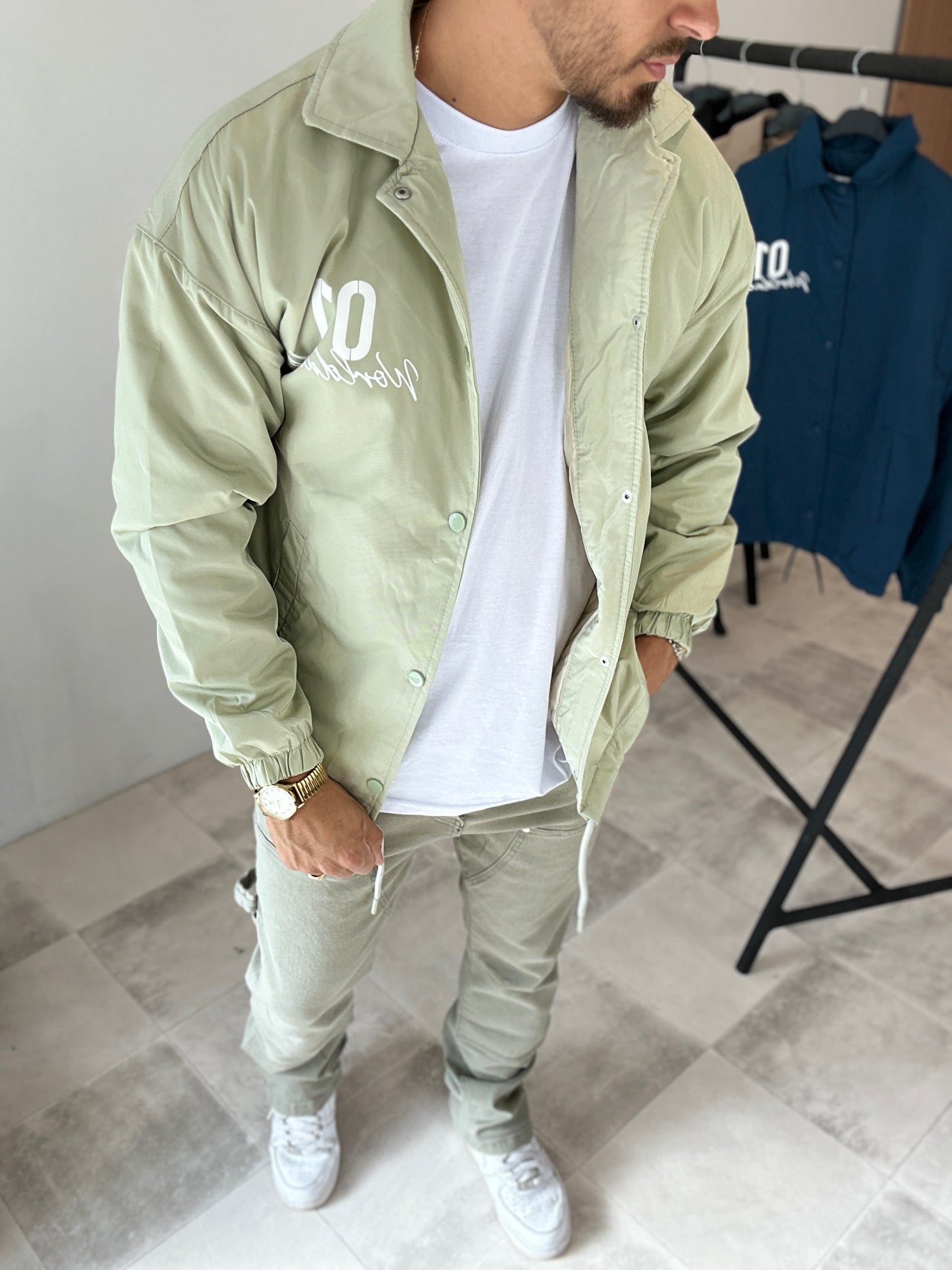 Jeans Diego kaki