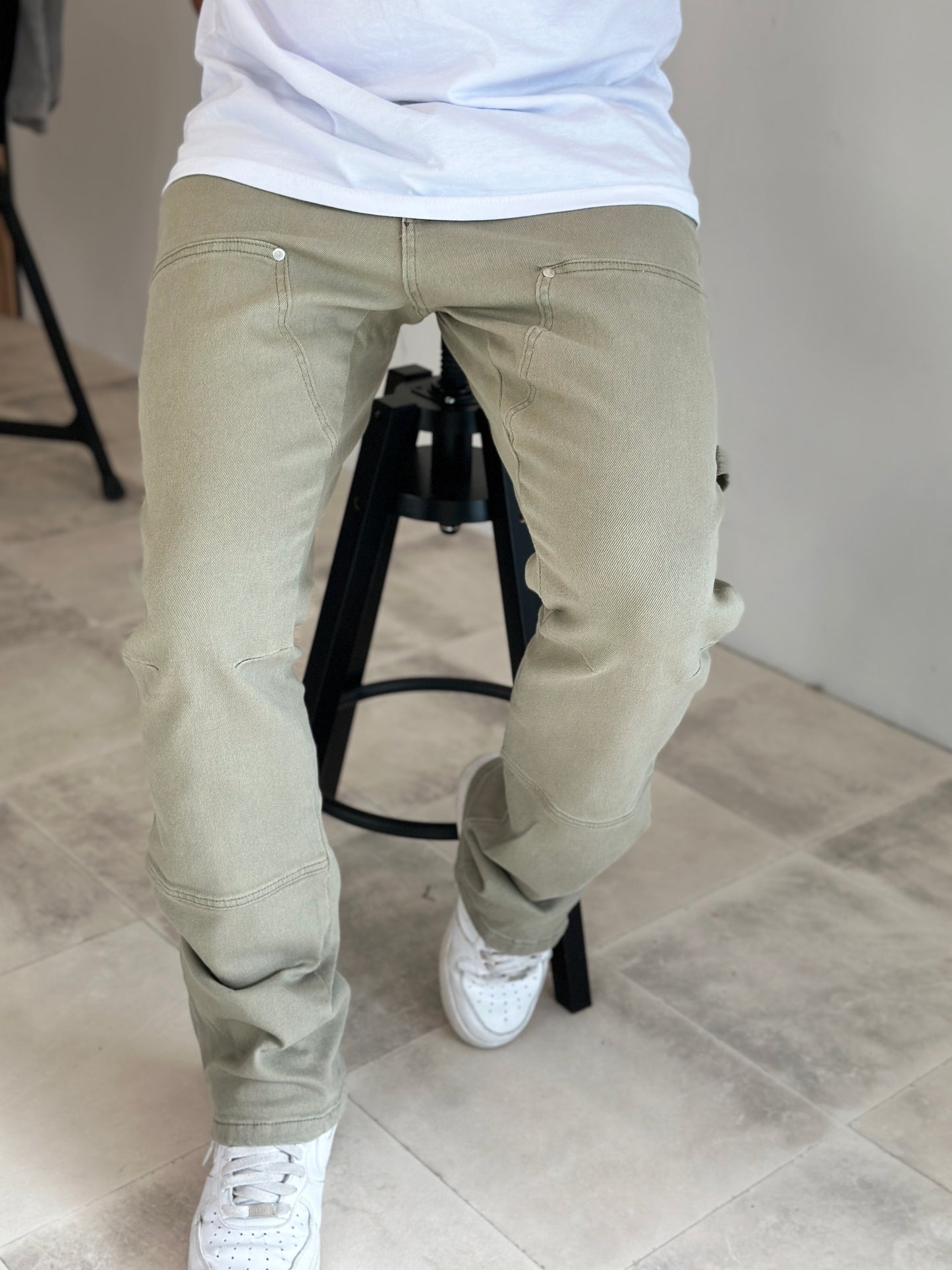 Jeans Diego kaki