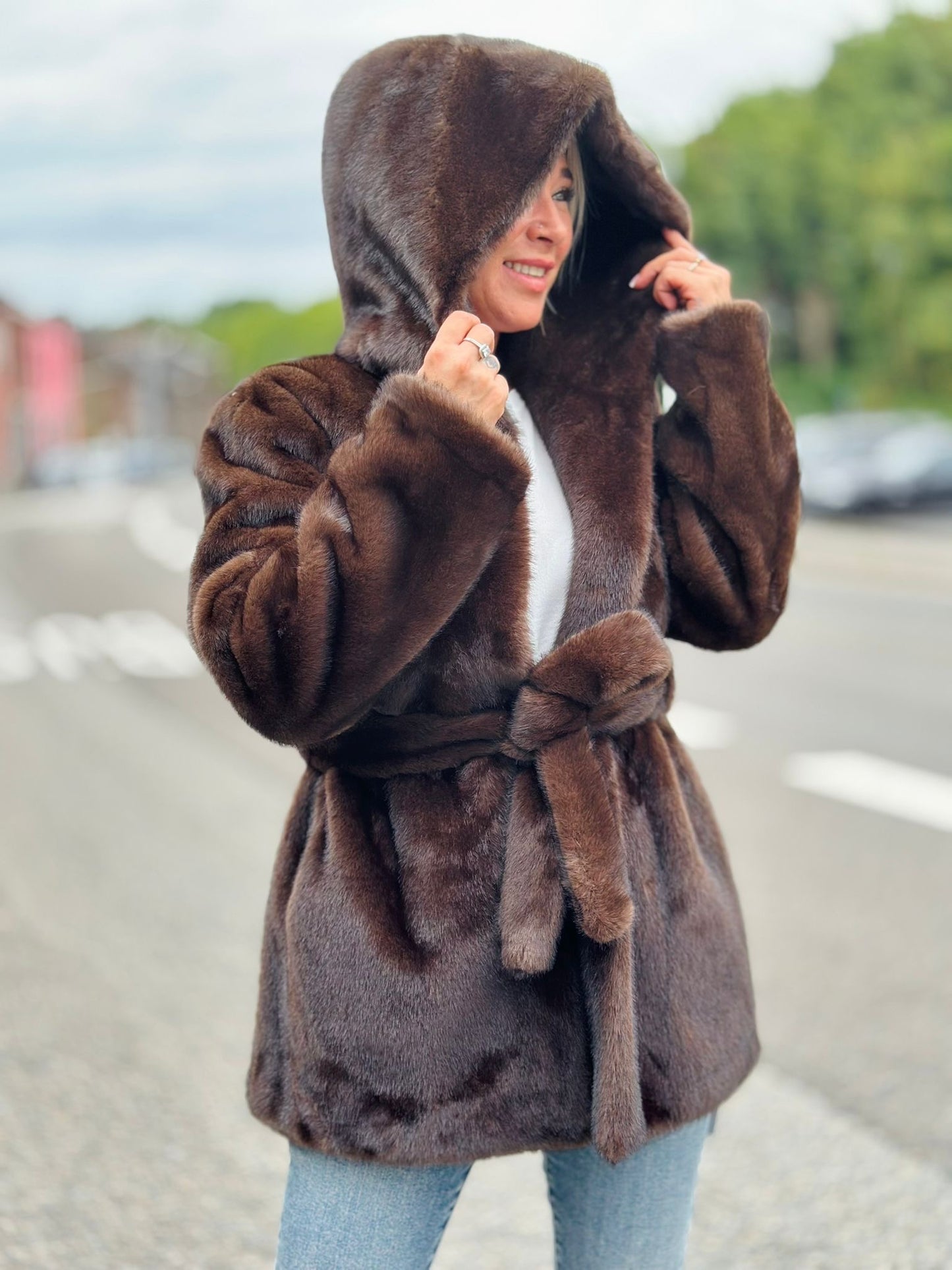 Manteau « ROULIETTE » CHOCO