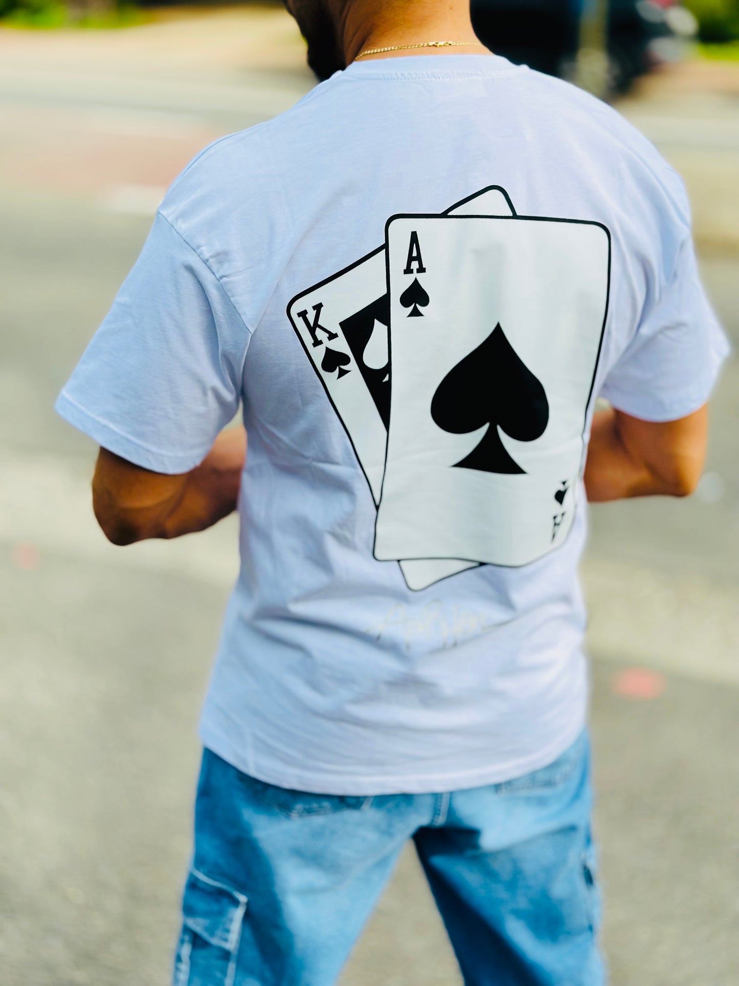 T SHIRT AS BLANC