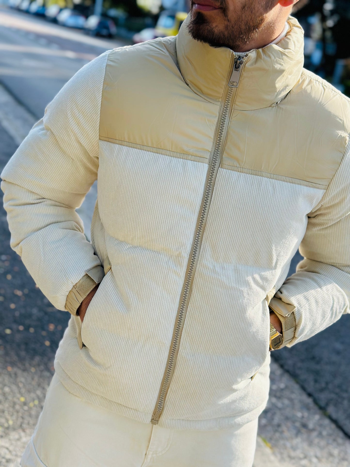 Doudoune « DARIO » BEIGE