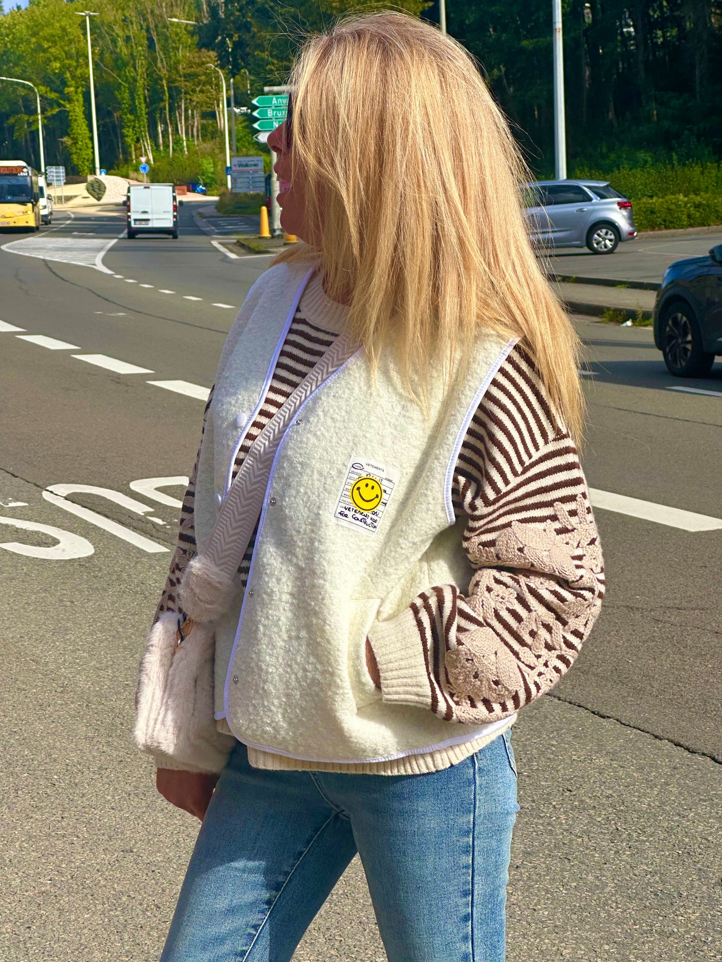 Veste " ROSY" beige