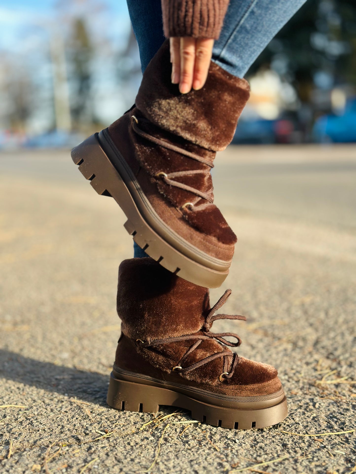 Boots « FANNY » CHOCO
