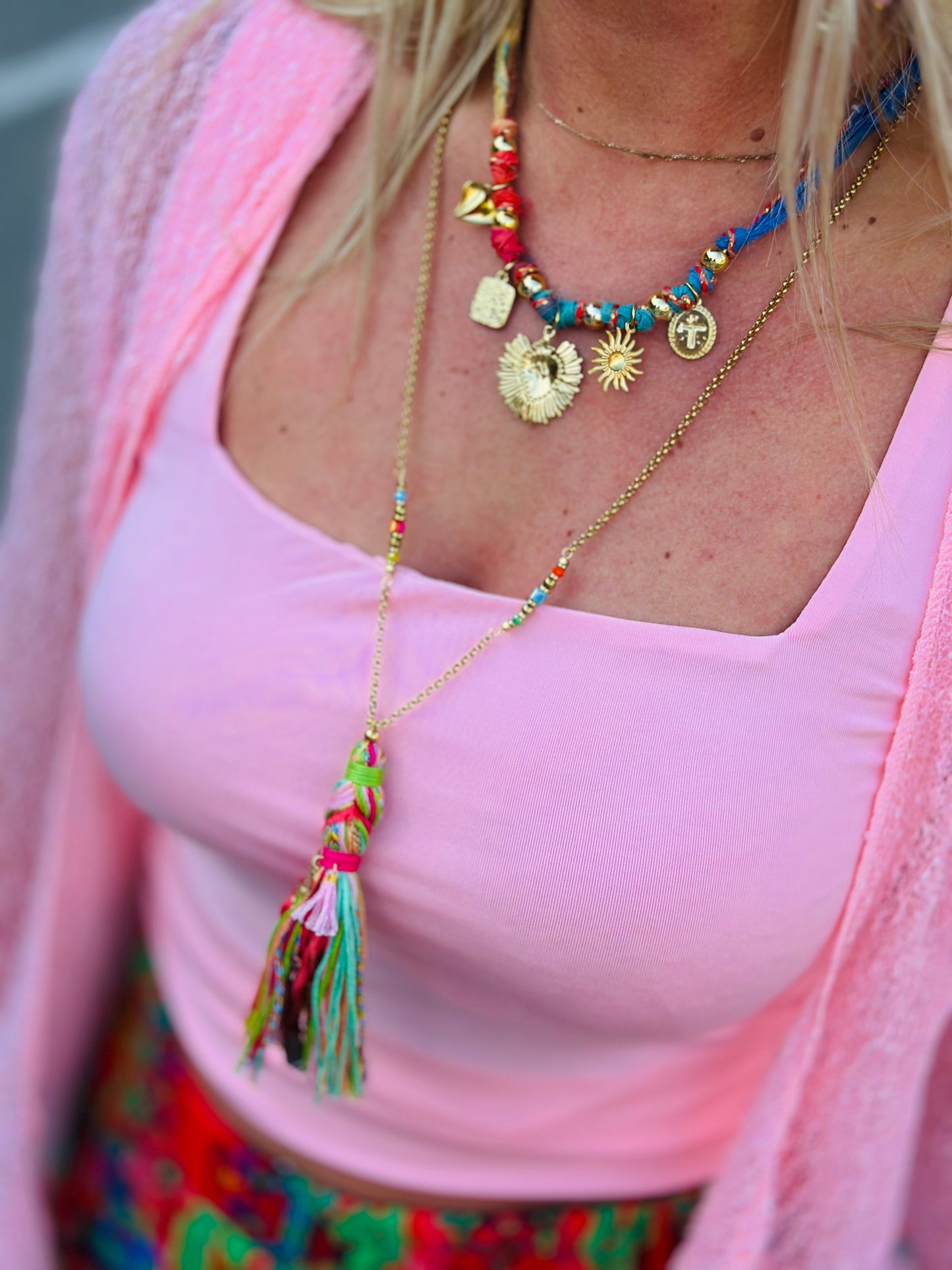 Collier « IBIZA » MULTICOLORE