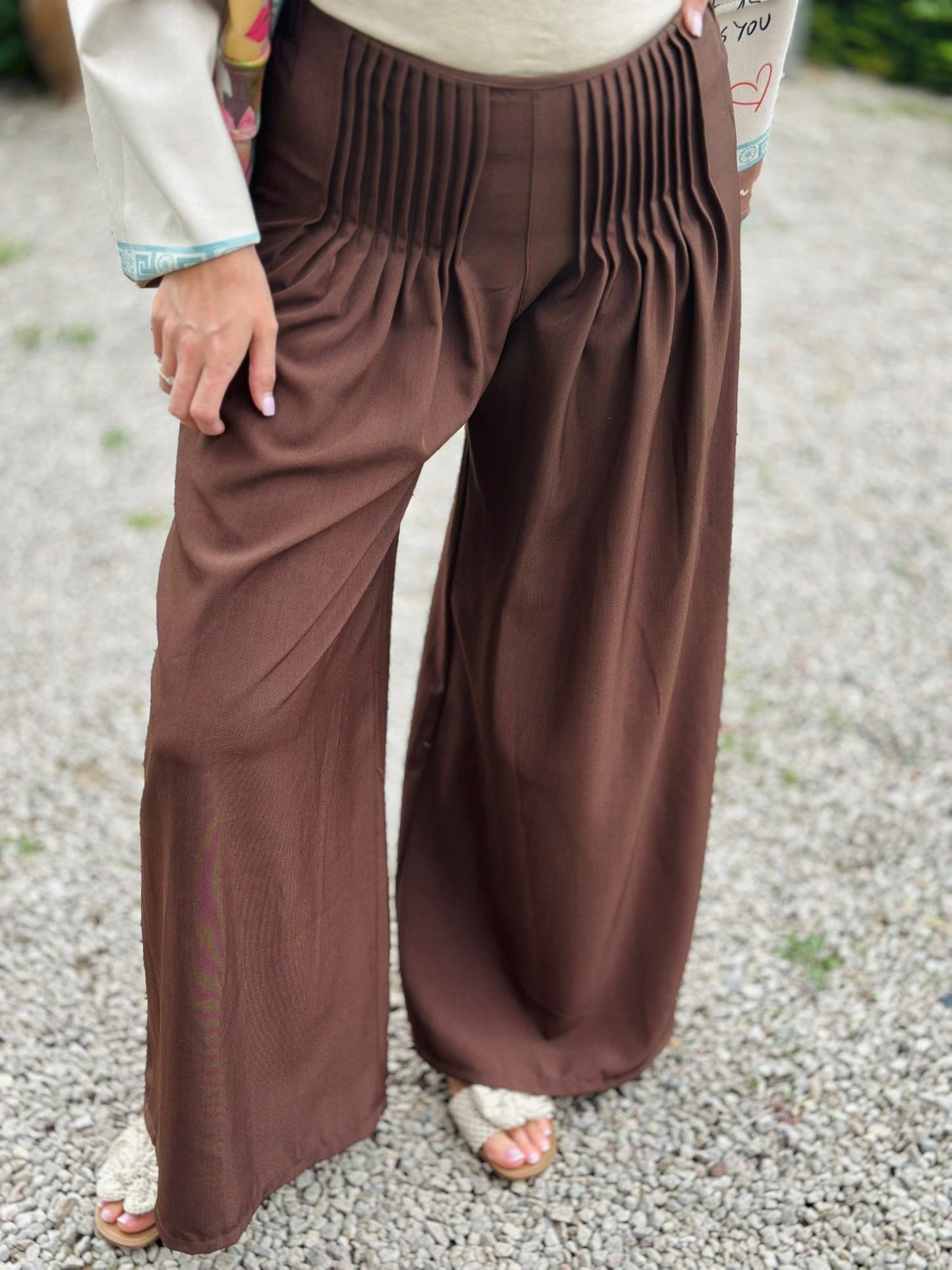 Pantalon « ALICIA » CHOCO