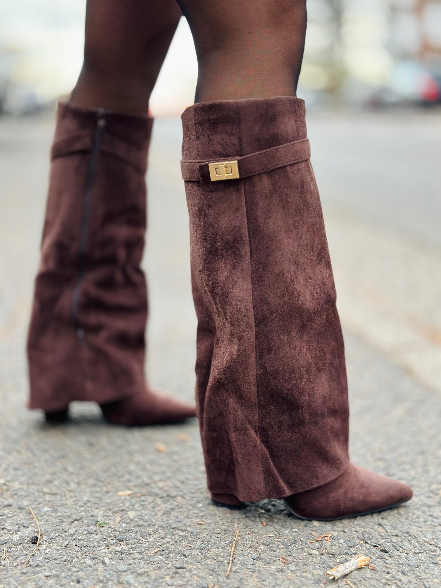 Bottes « LISE » CHOCO