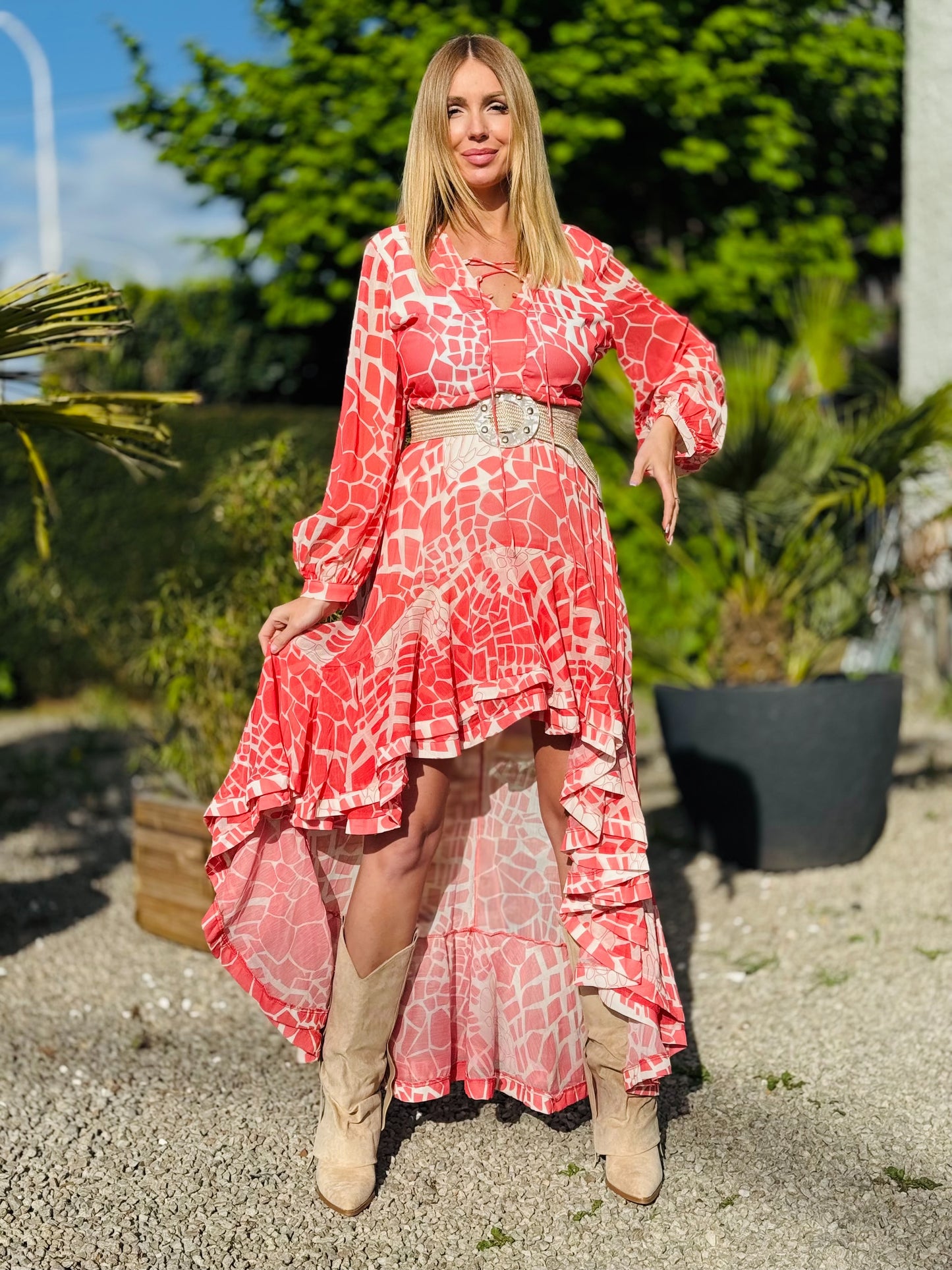 Robe « VIOLA » CORAIL