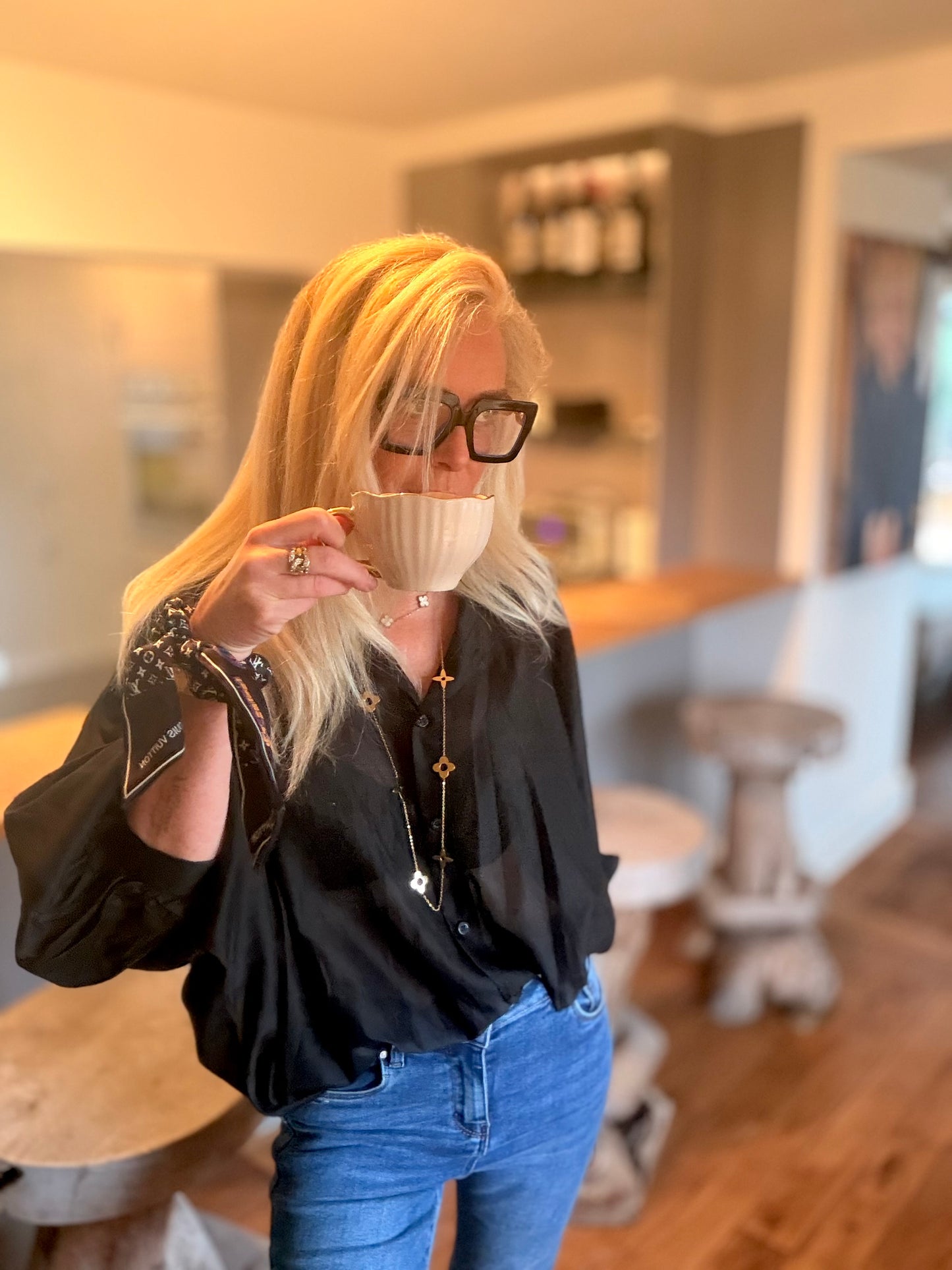 Chemisier "Kimi" Noir