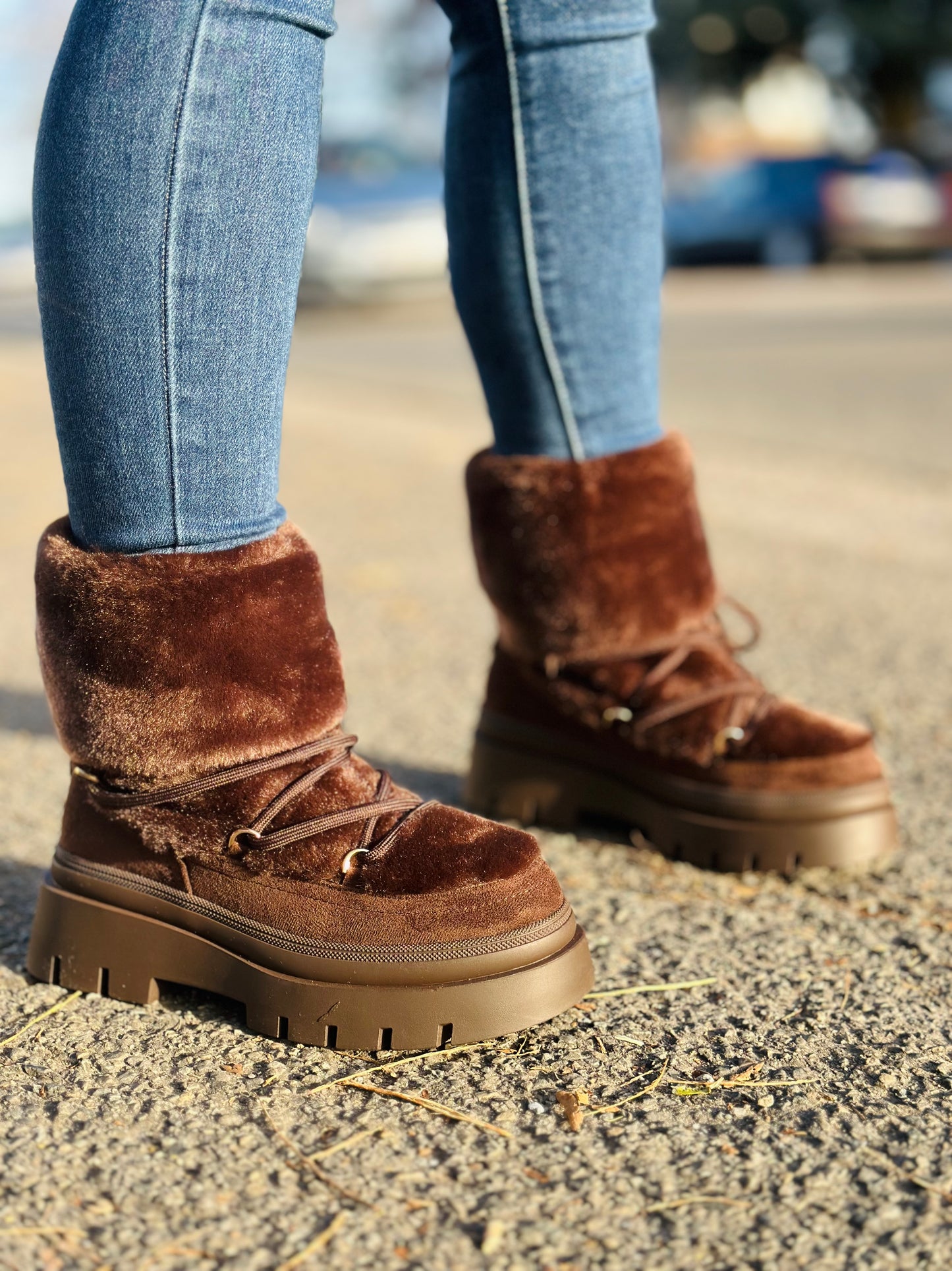 Boots « FANNY » CHOCO