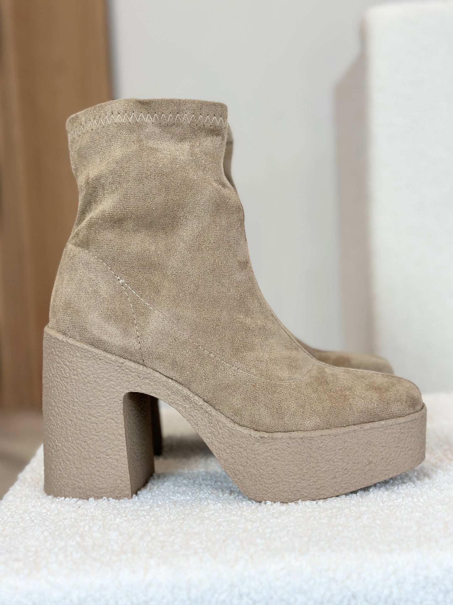 BOTTINE MARINA TAUPE
