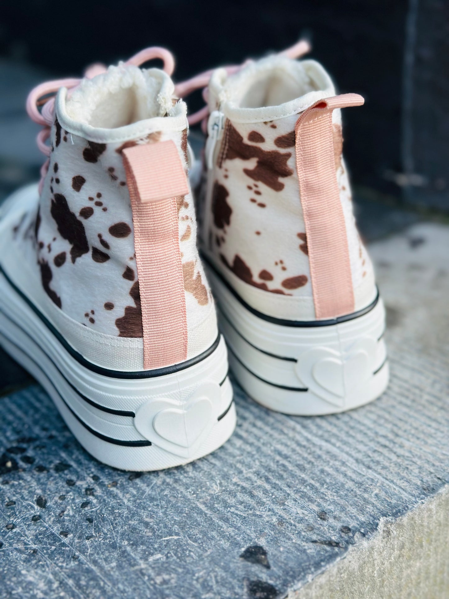 Sneakers « VACHETTE » BLANCHE