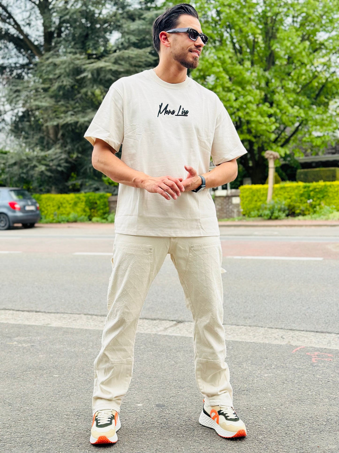 T SHIRT MONA LISA BEIGE