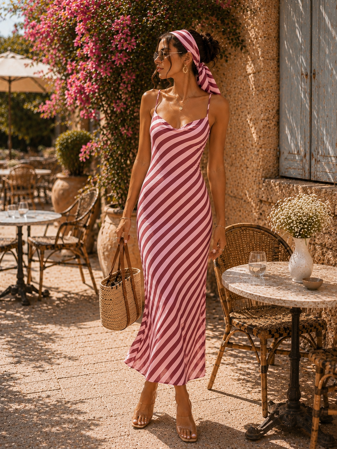 Robe «Tania» rose