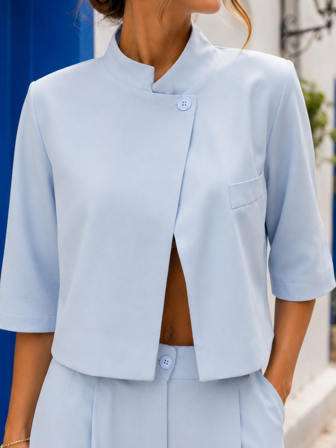 Blazer «Émilie» bleu