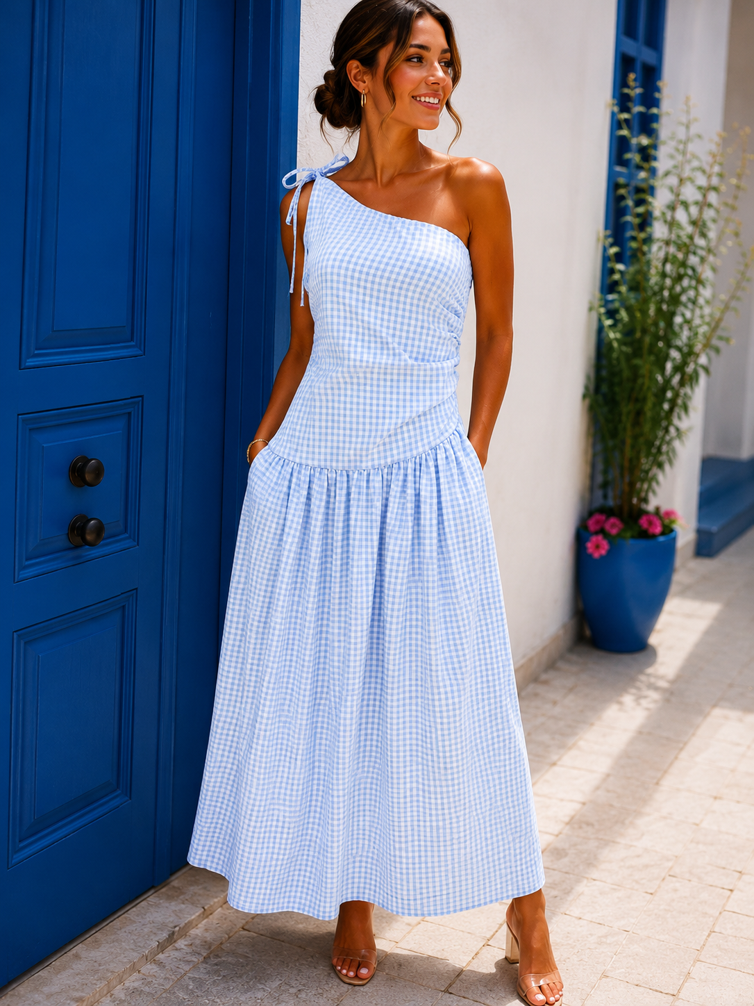 Robe «Vicky» bleu