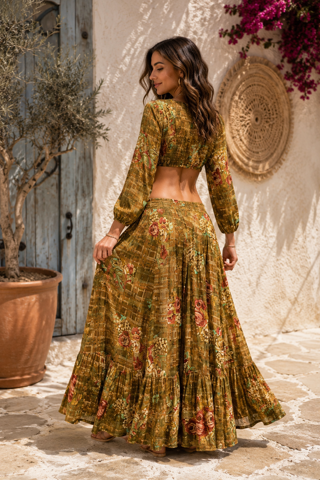 Robe longue «Anna»