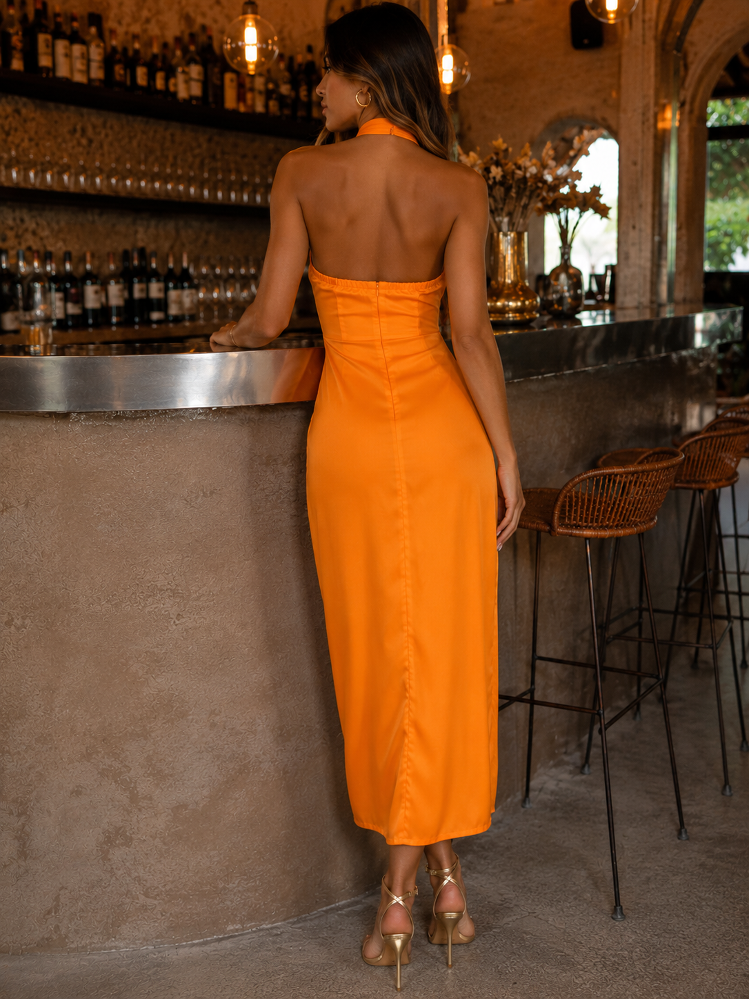 Robe «Veronika» orange