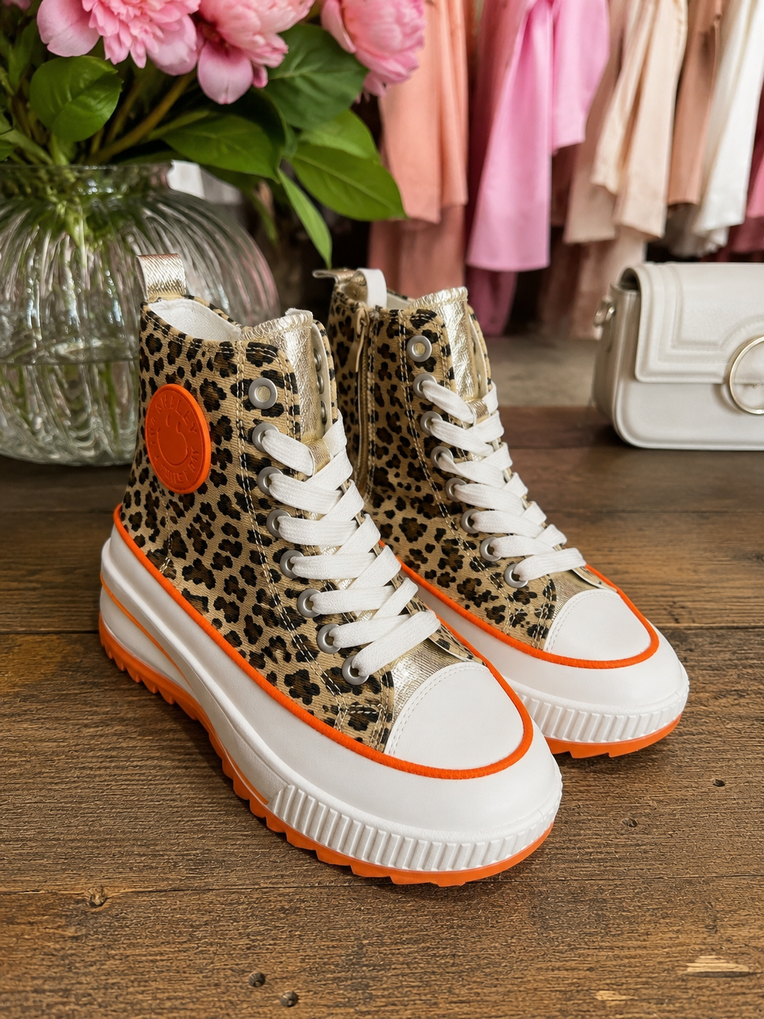 Sneakers «Leo» orange