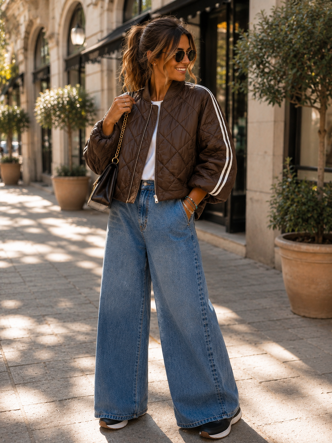 Veste «Adi» choco