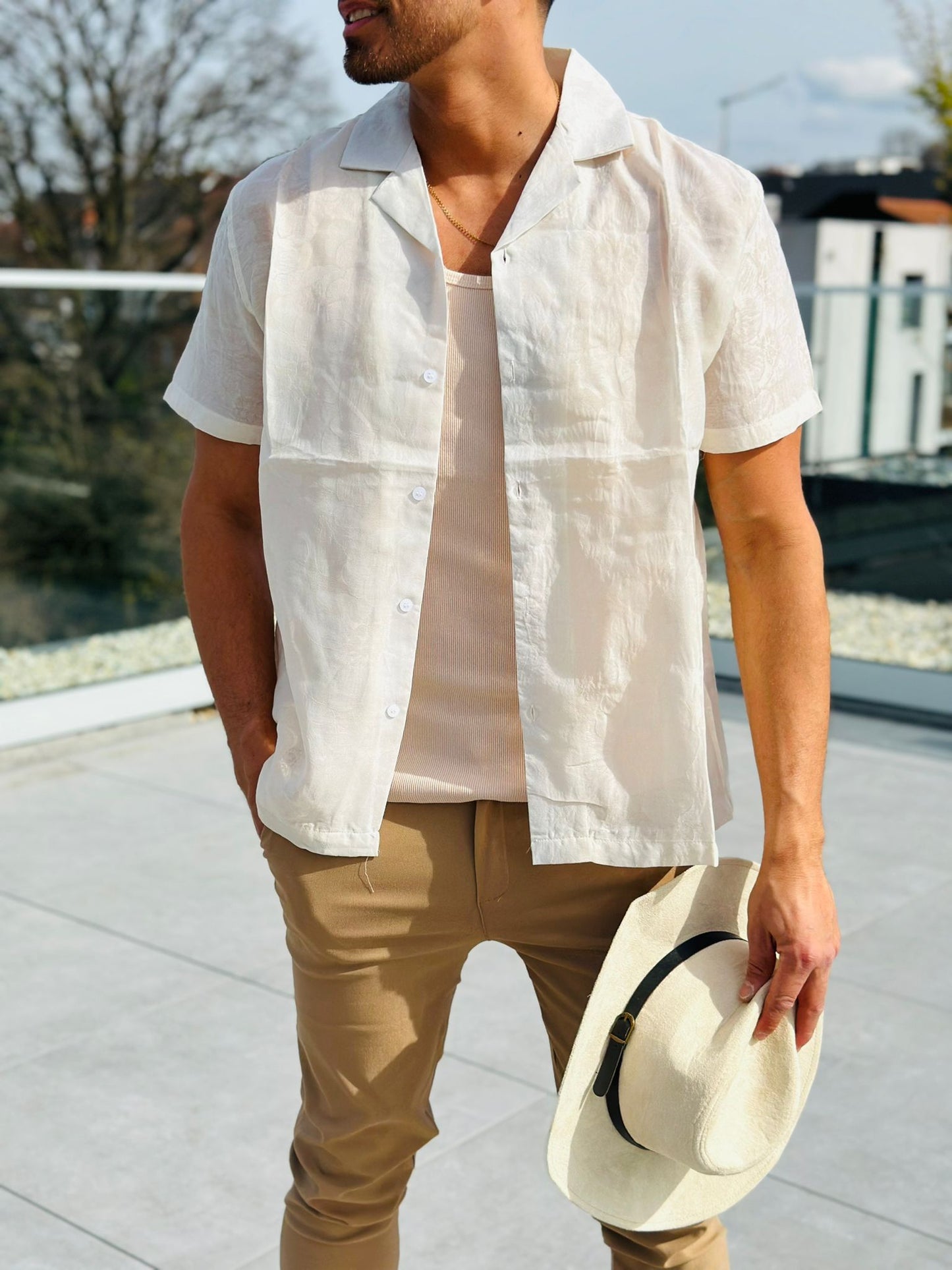 CHEMISE SAO BEIGE