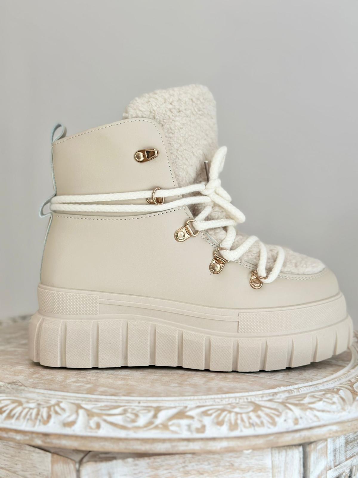 BOTTINES SVETLANA BEIGE