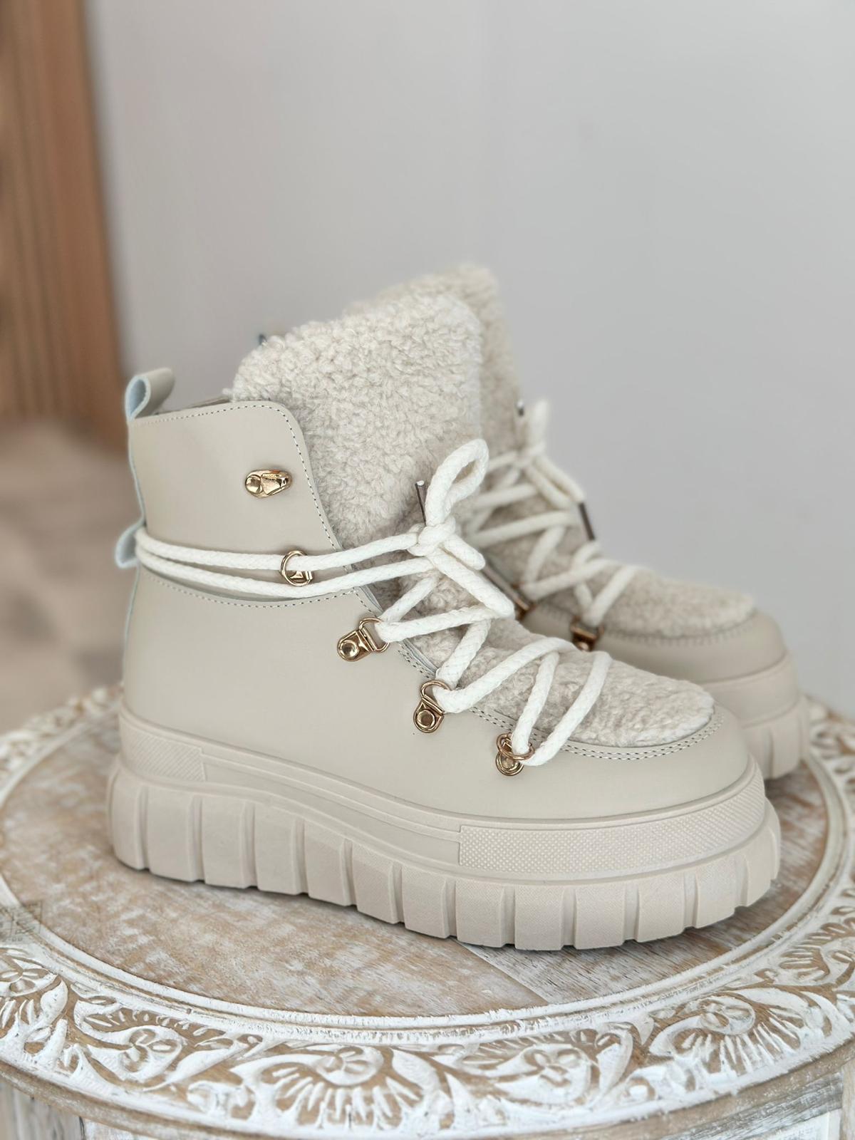 BOTTINES SVETLANA BEIGE