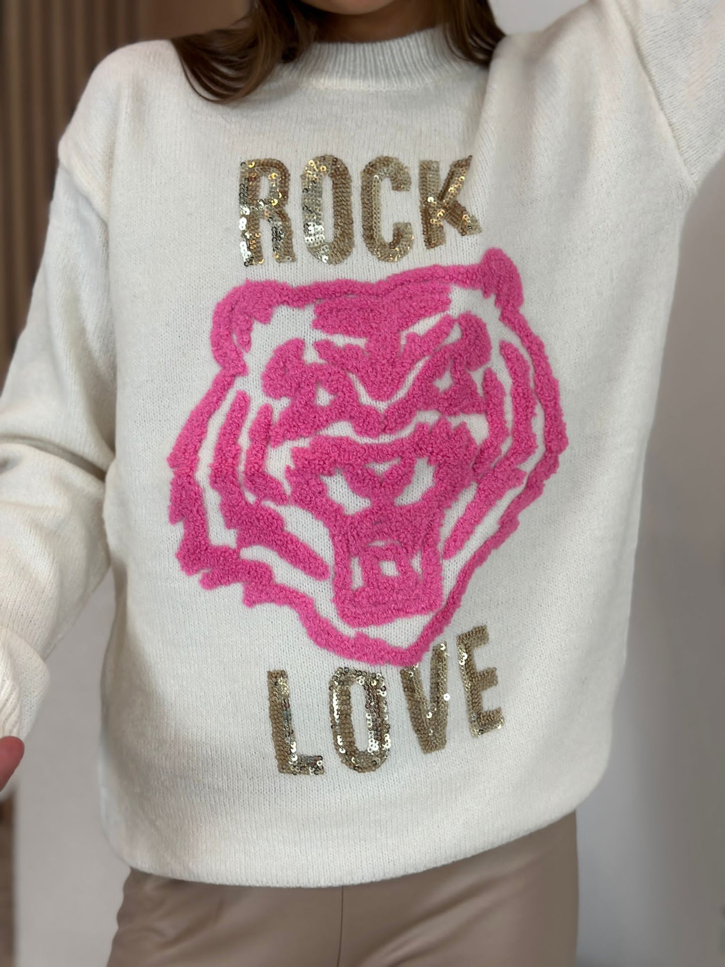 PULL ROCK LOVE BLANC