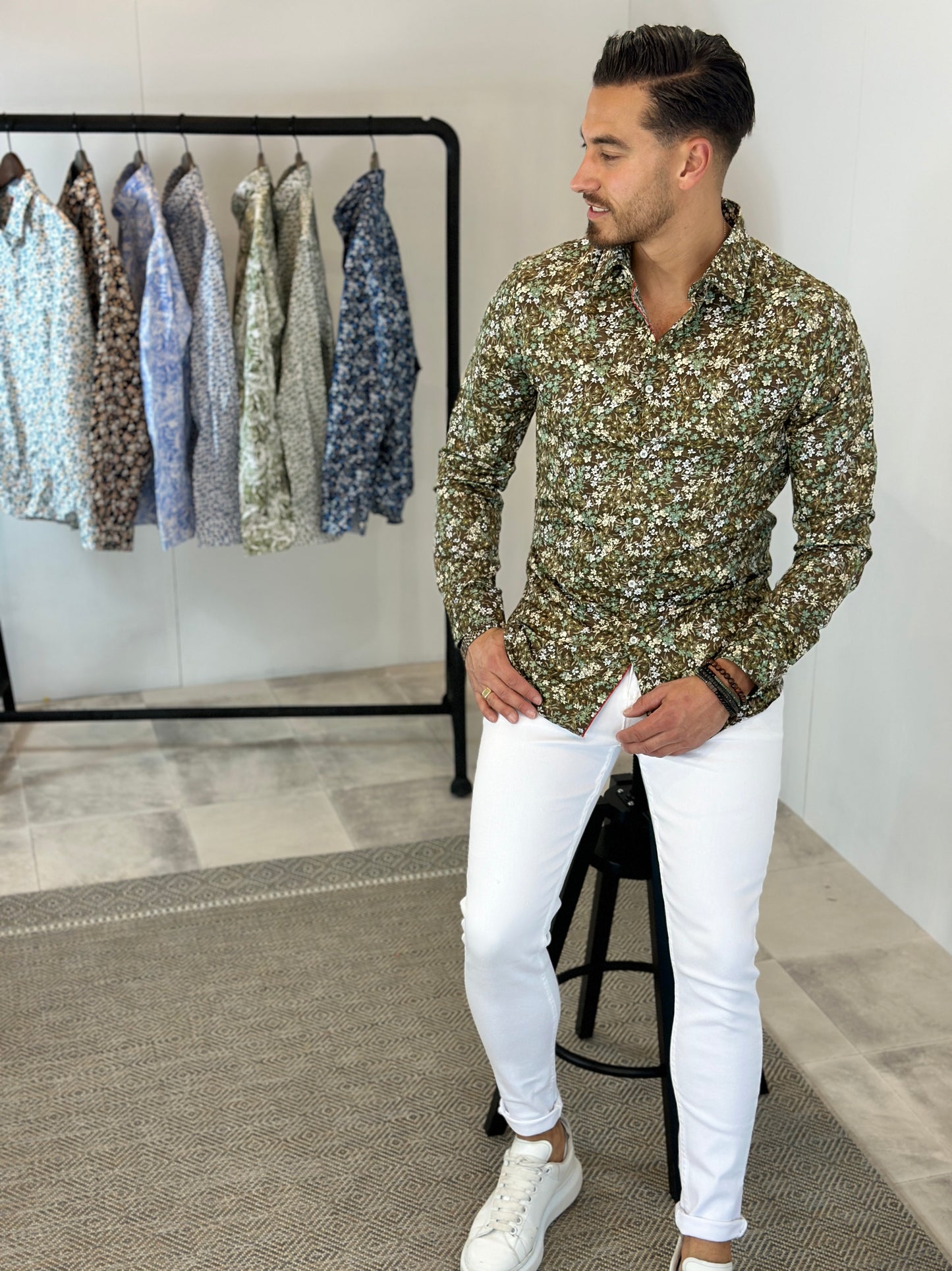 CHEMISE LIVIO KAKI KO