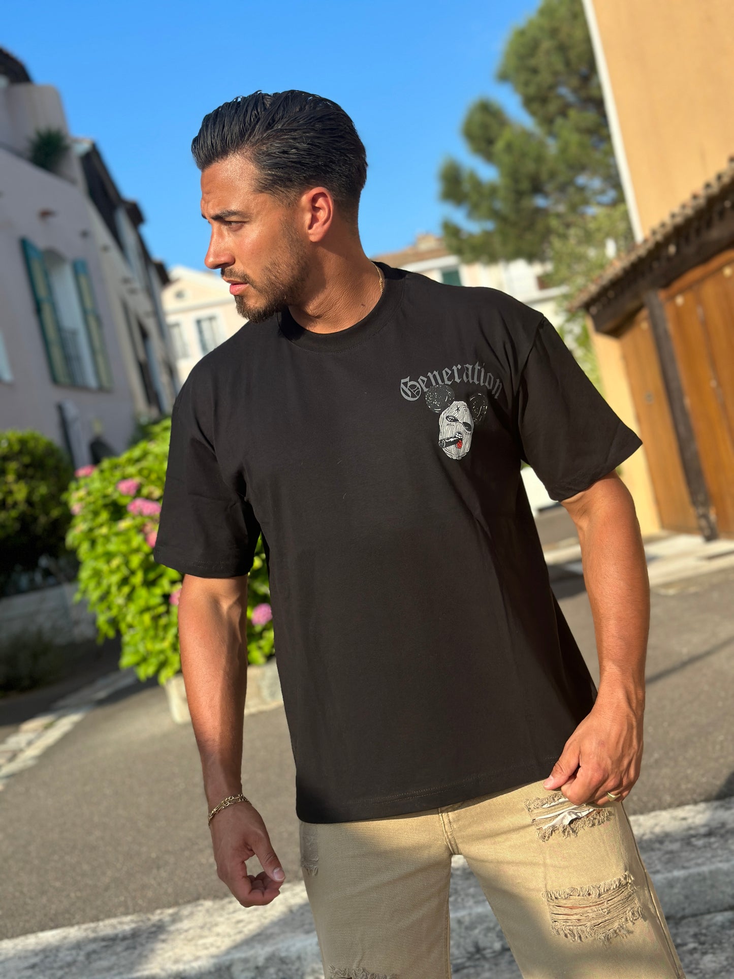 TEE SHIRT MICKEY NOIR
