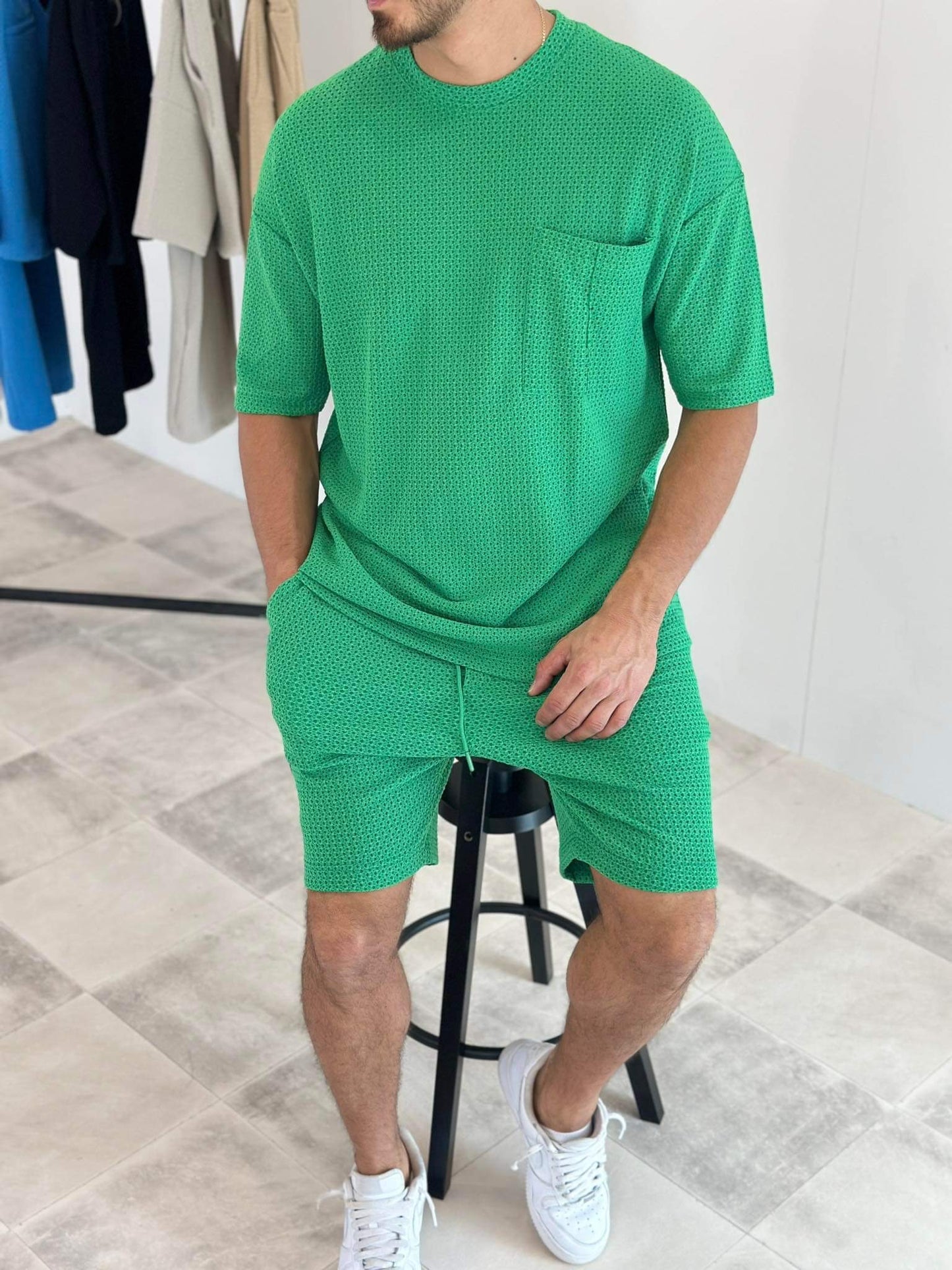 T SHIRT PEDRO VERT