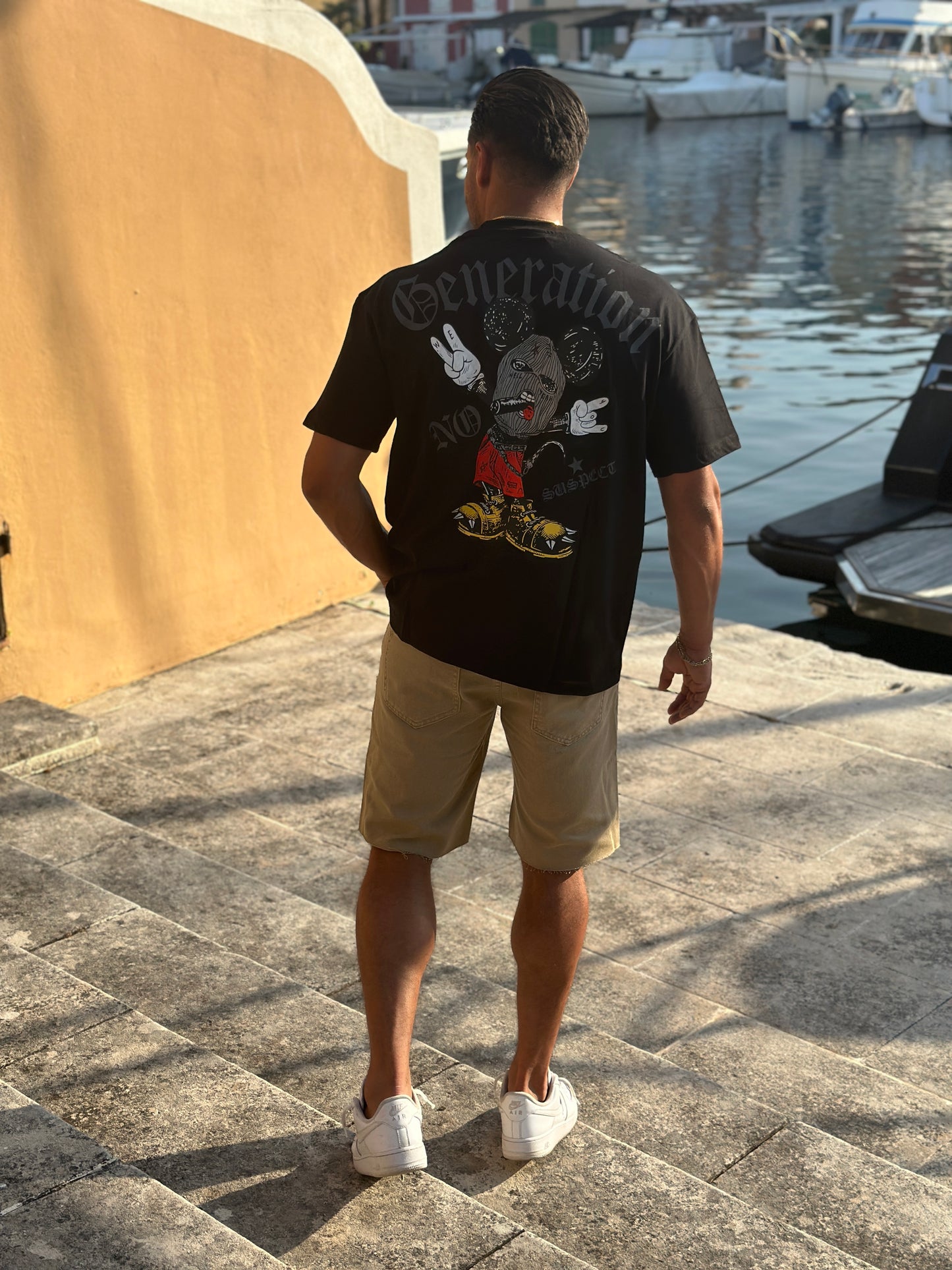 TEE SHIRT MICKEY NOIR