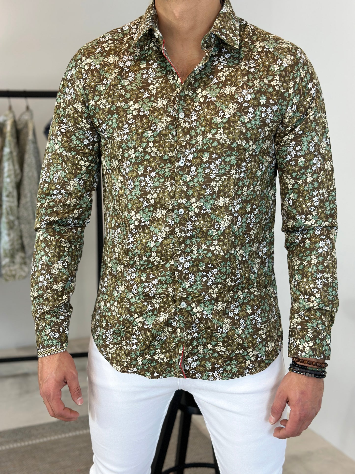 CHEMISE LIVIO KAKI KO