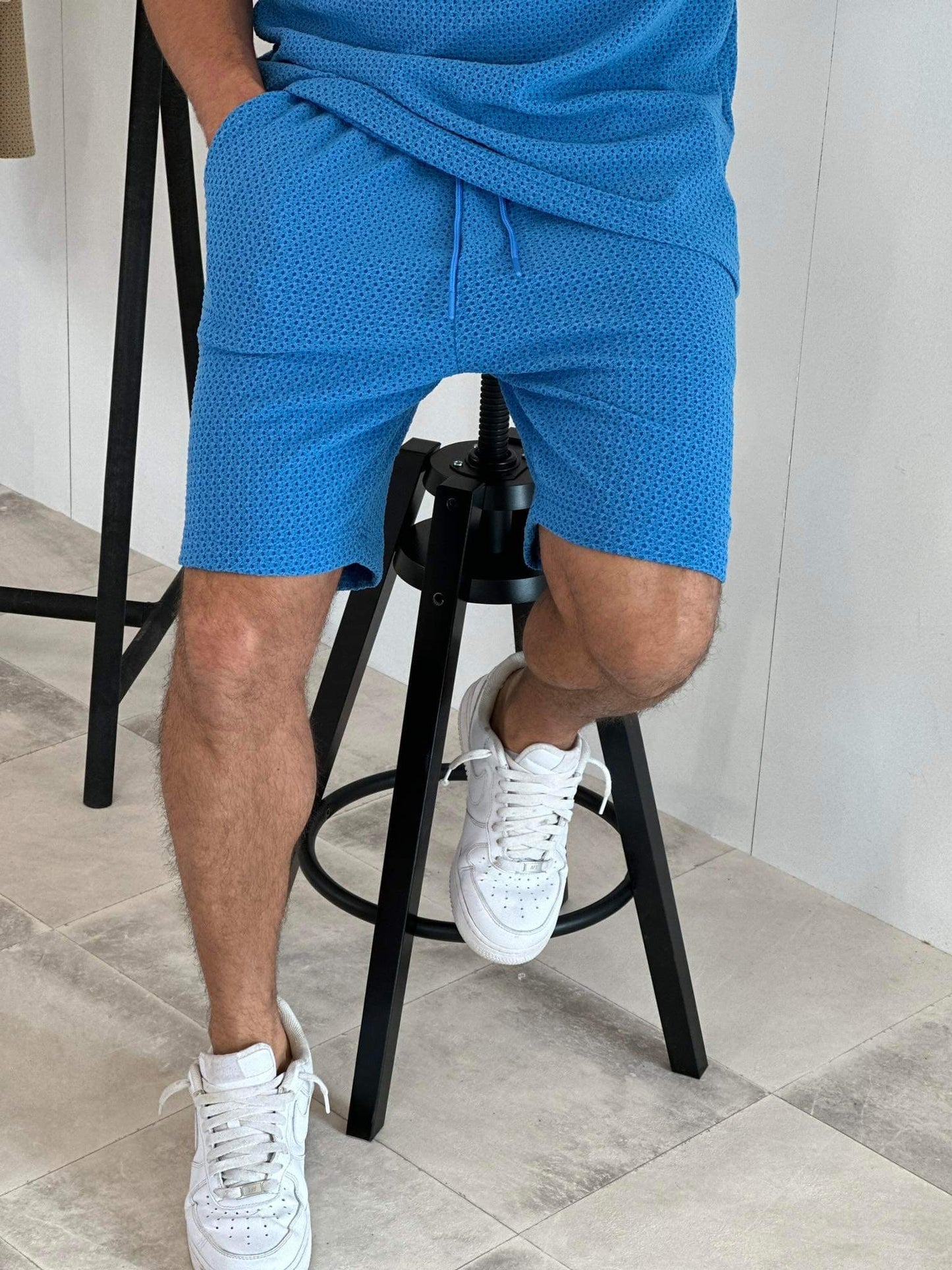 SHORT PEDRO BLEU