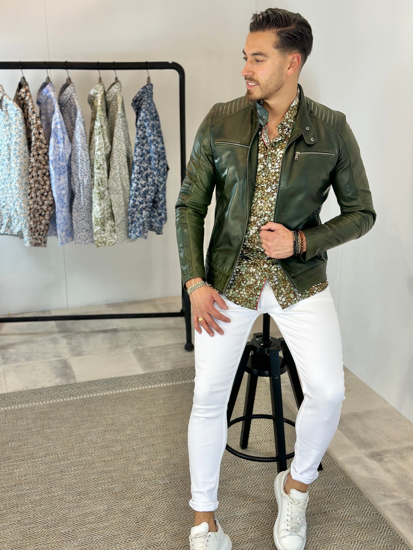 CHEMISE LIVIO KAKI KO