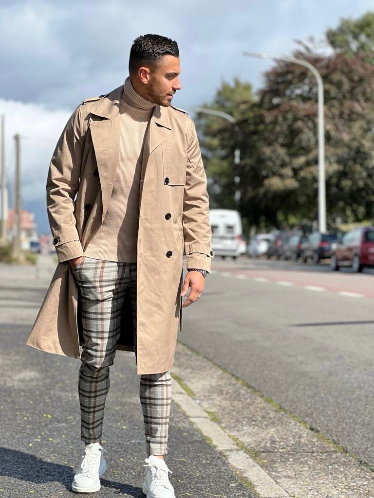 Trench-coat London beige