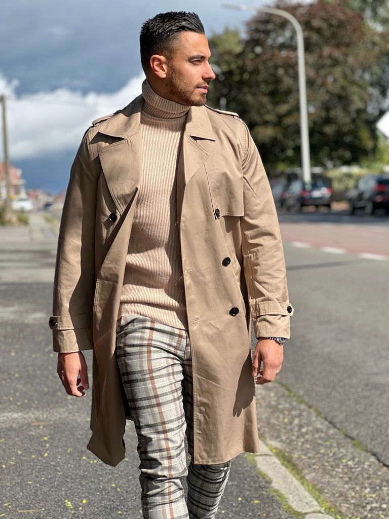 Trench-coat London beige