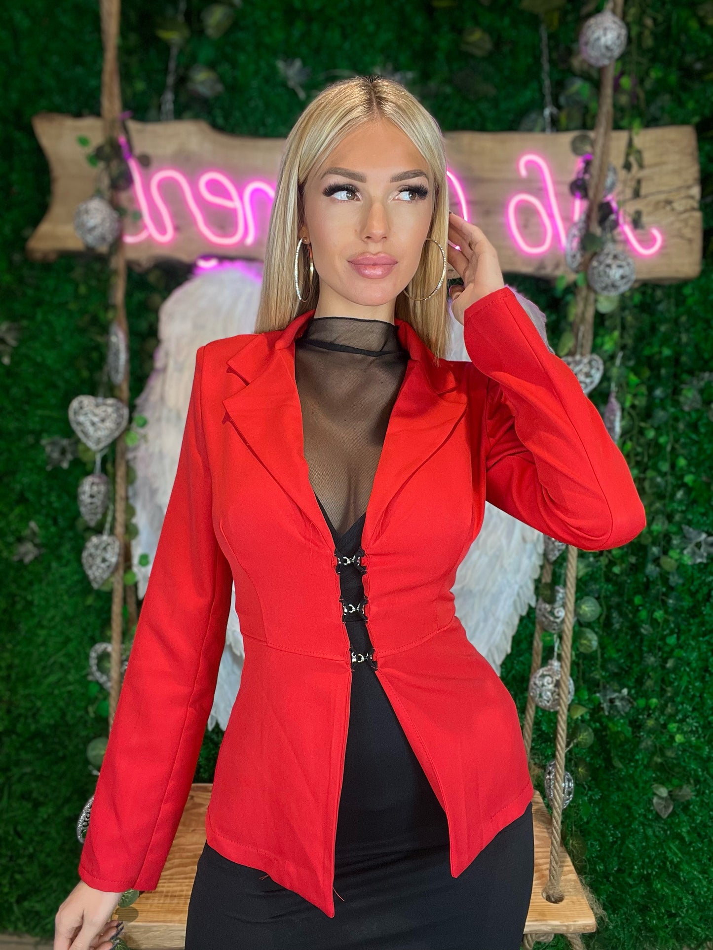 BLAZER ROUGE STRASSY