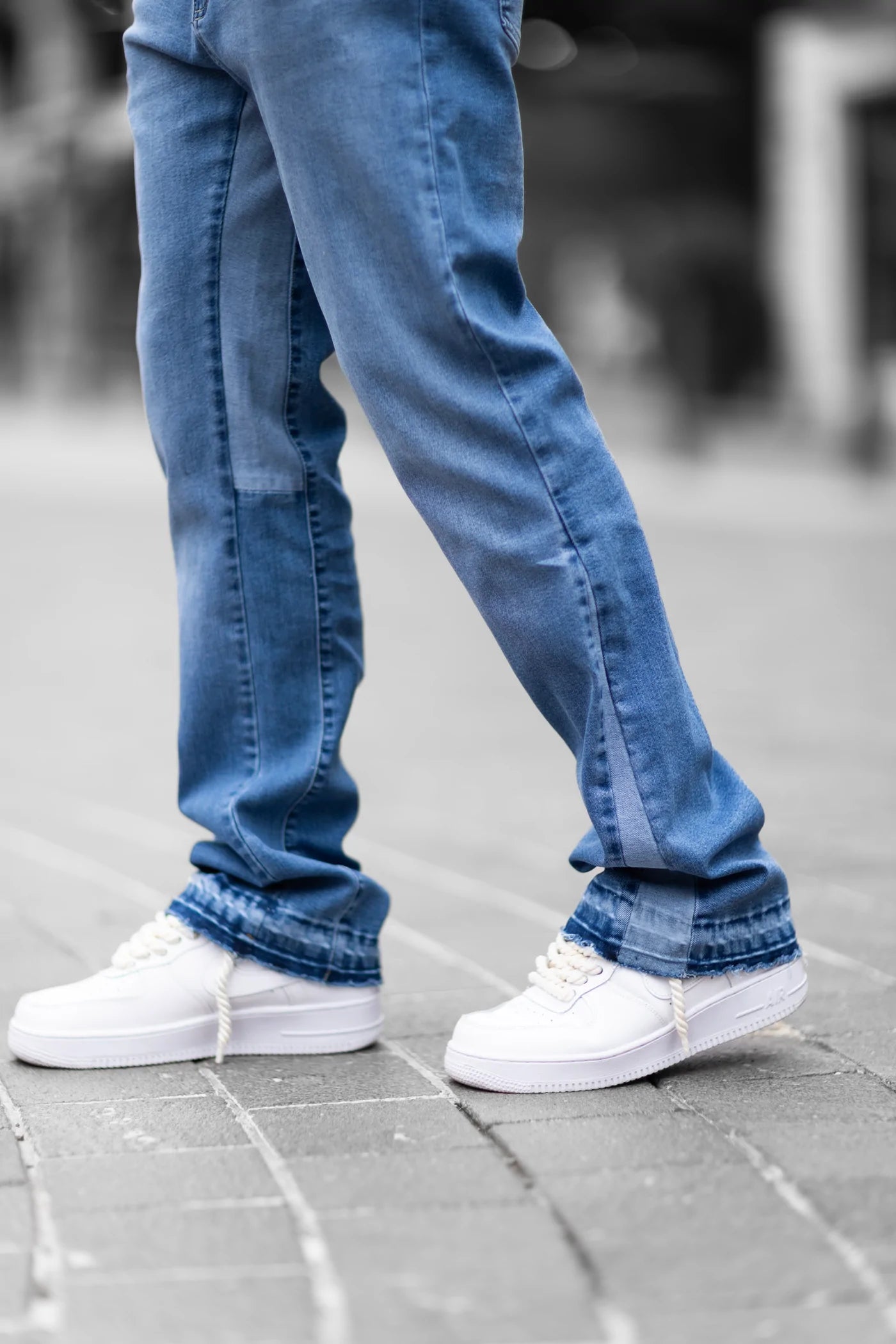 JEANS BLUE RAPIÈCEMENT