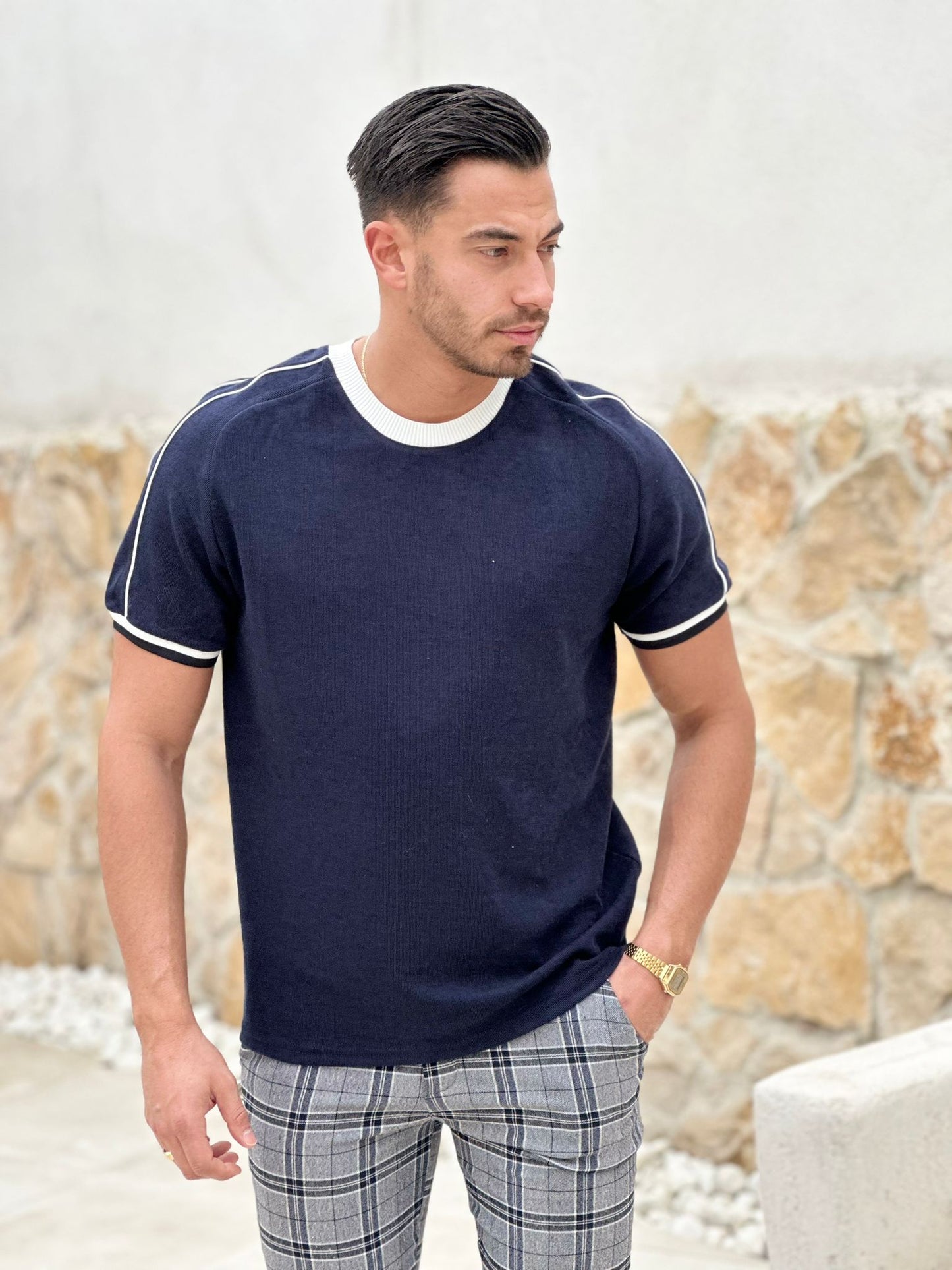 TEE-SHIRTS BLEU NUIT
